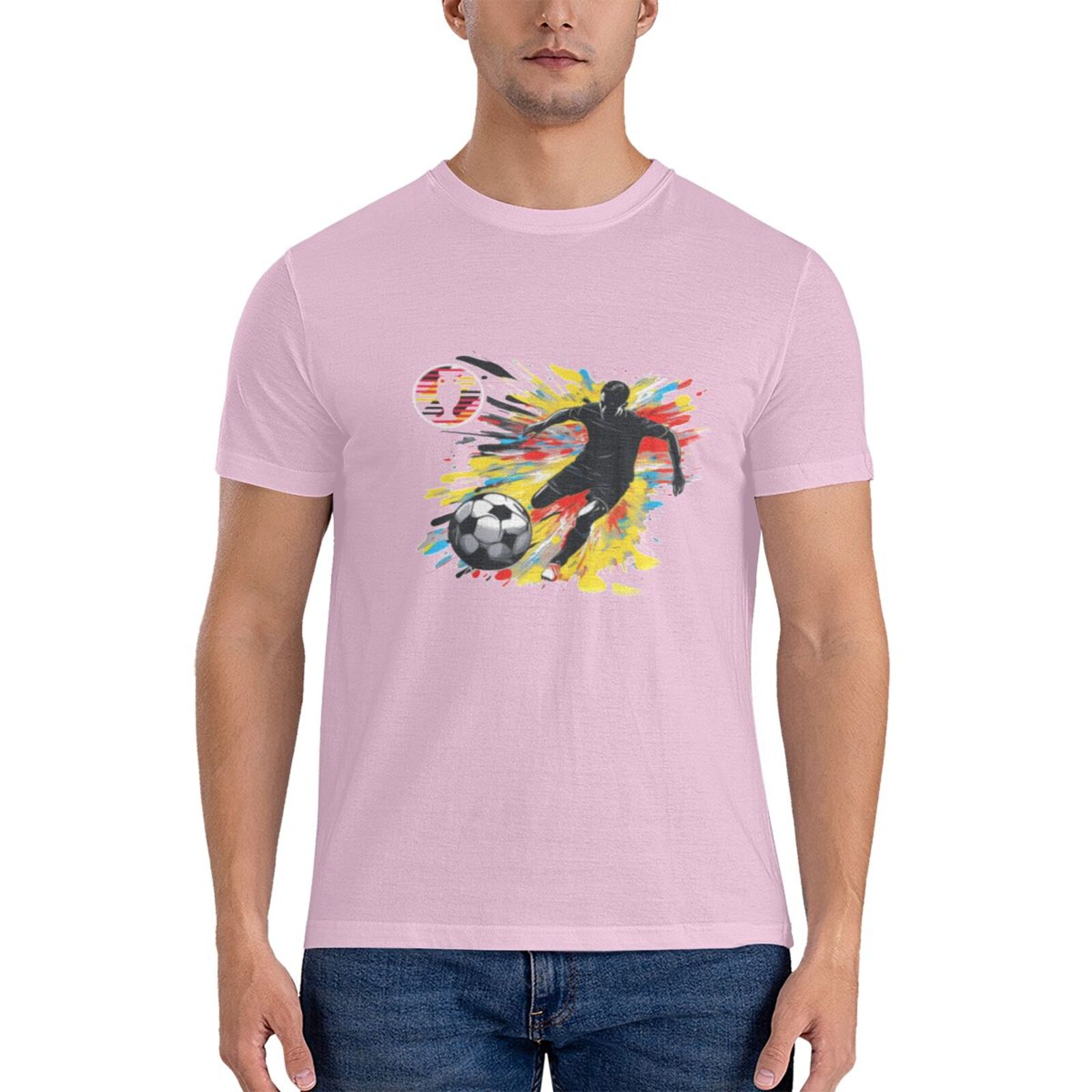 Men's Germany EURO 2024 Basic Short Sleeve T-Shirt BST1748 - Soccerfana