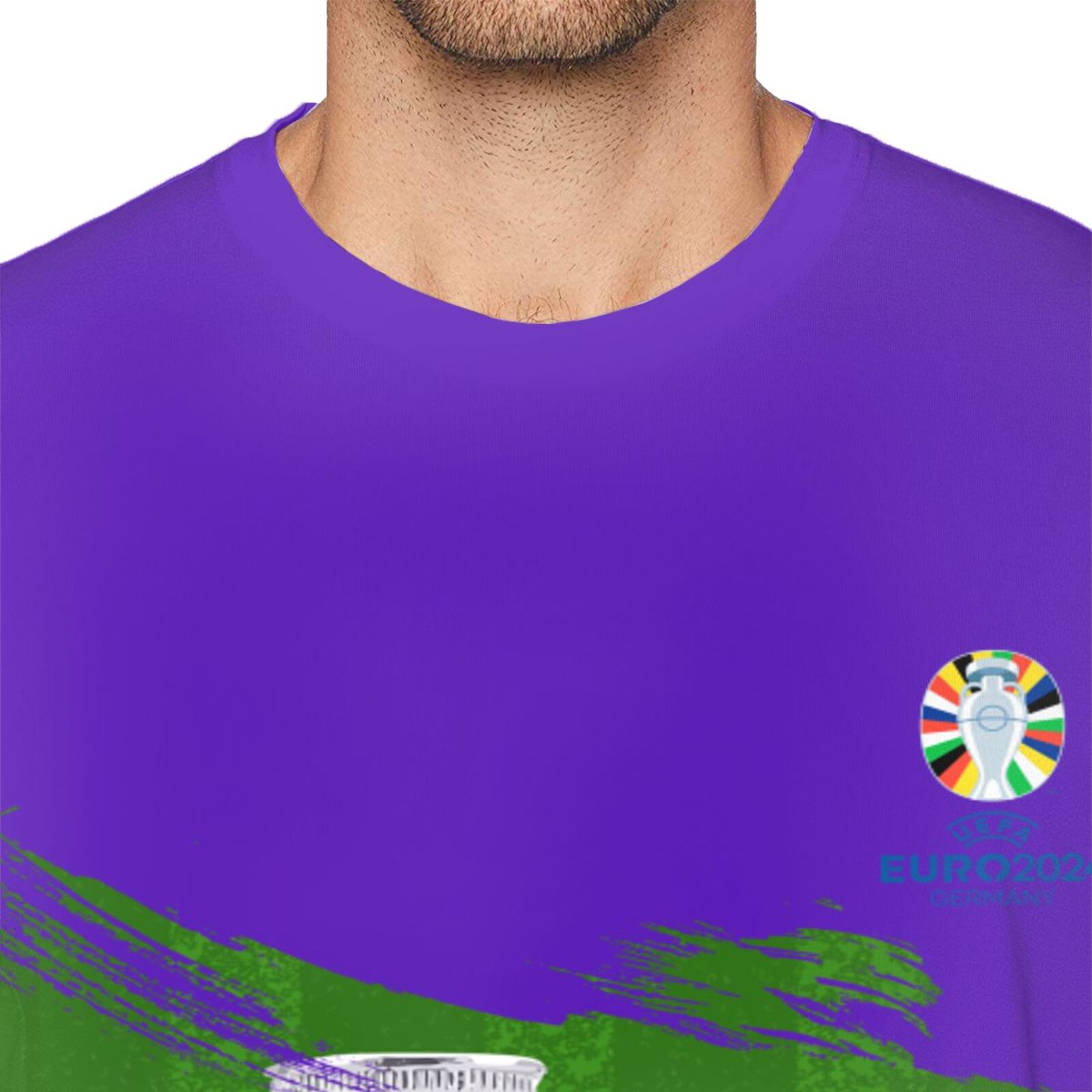 Men's England EURO 2024 Basic Short Sleeve T-Shirt BST1681 - Soccerfana