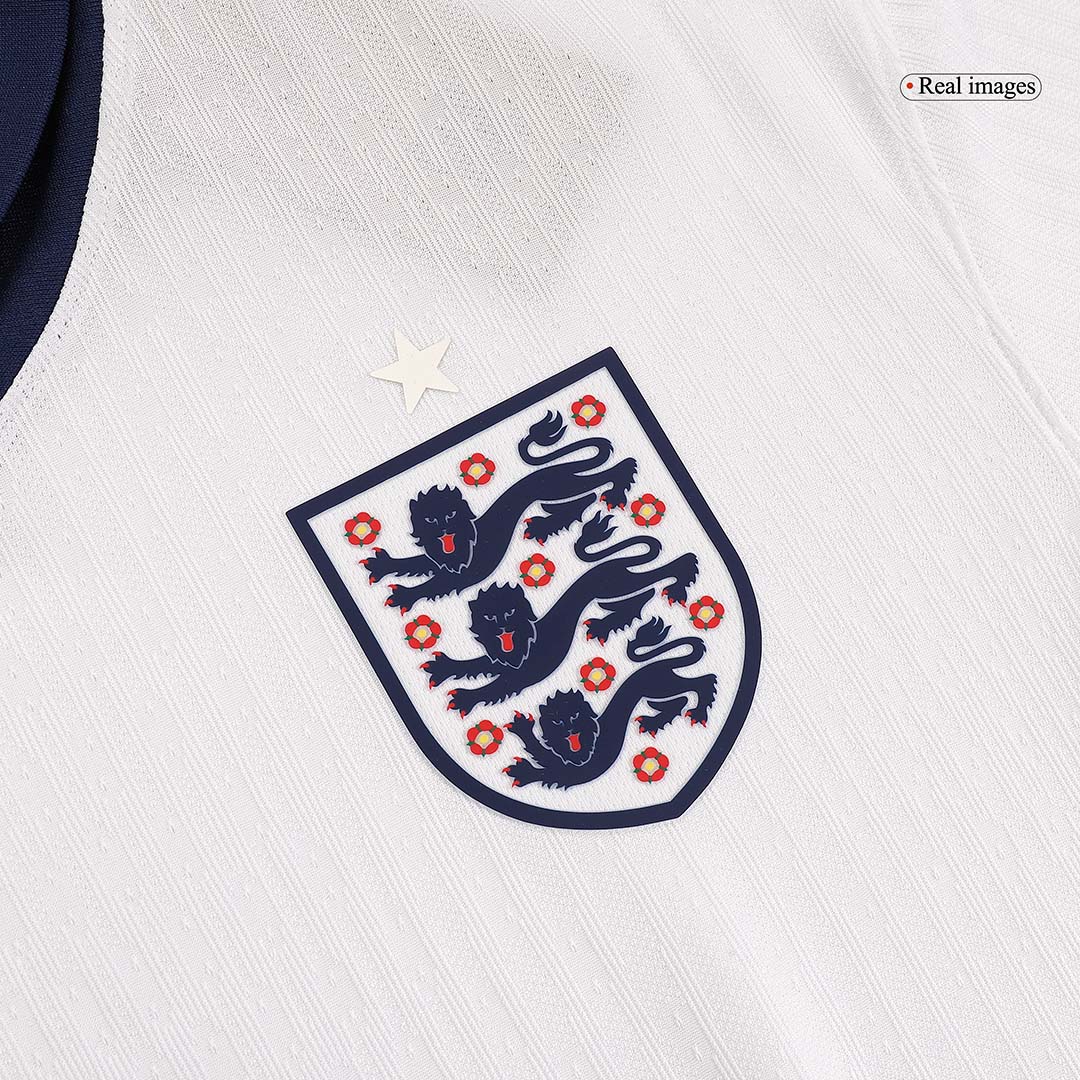 England Player Version Home Jersey EURO 2024 - Soccerfana