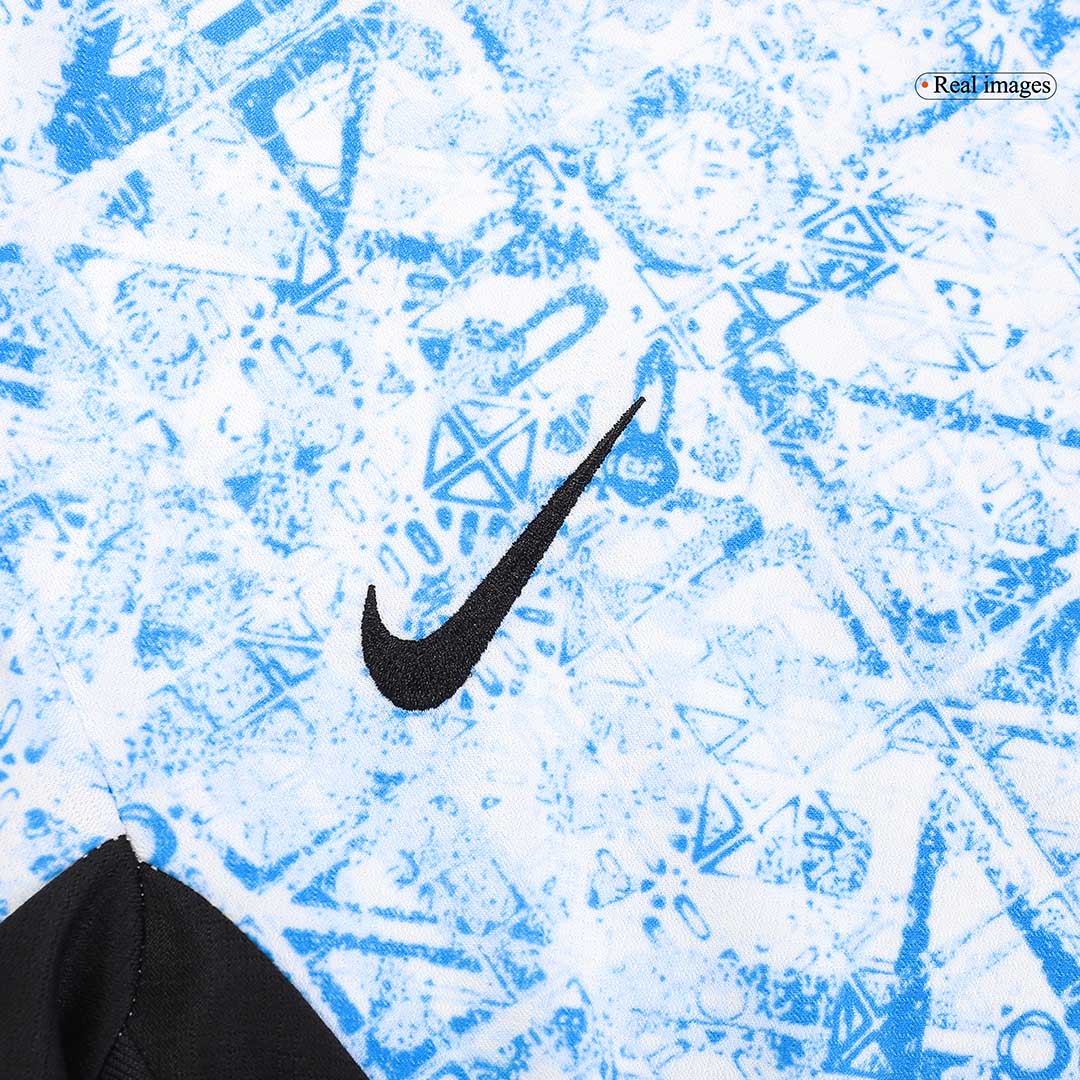 Kid's Portugal Away Jersey+Shorts EURO 2024 - Soccerfana