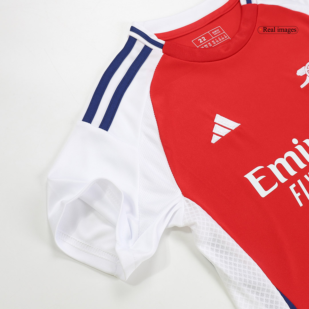 Kid's Arsenal Home Jersey+Shorts 2024/25 - Soccerfana