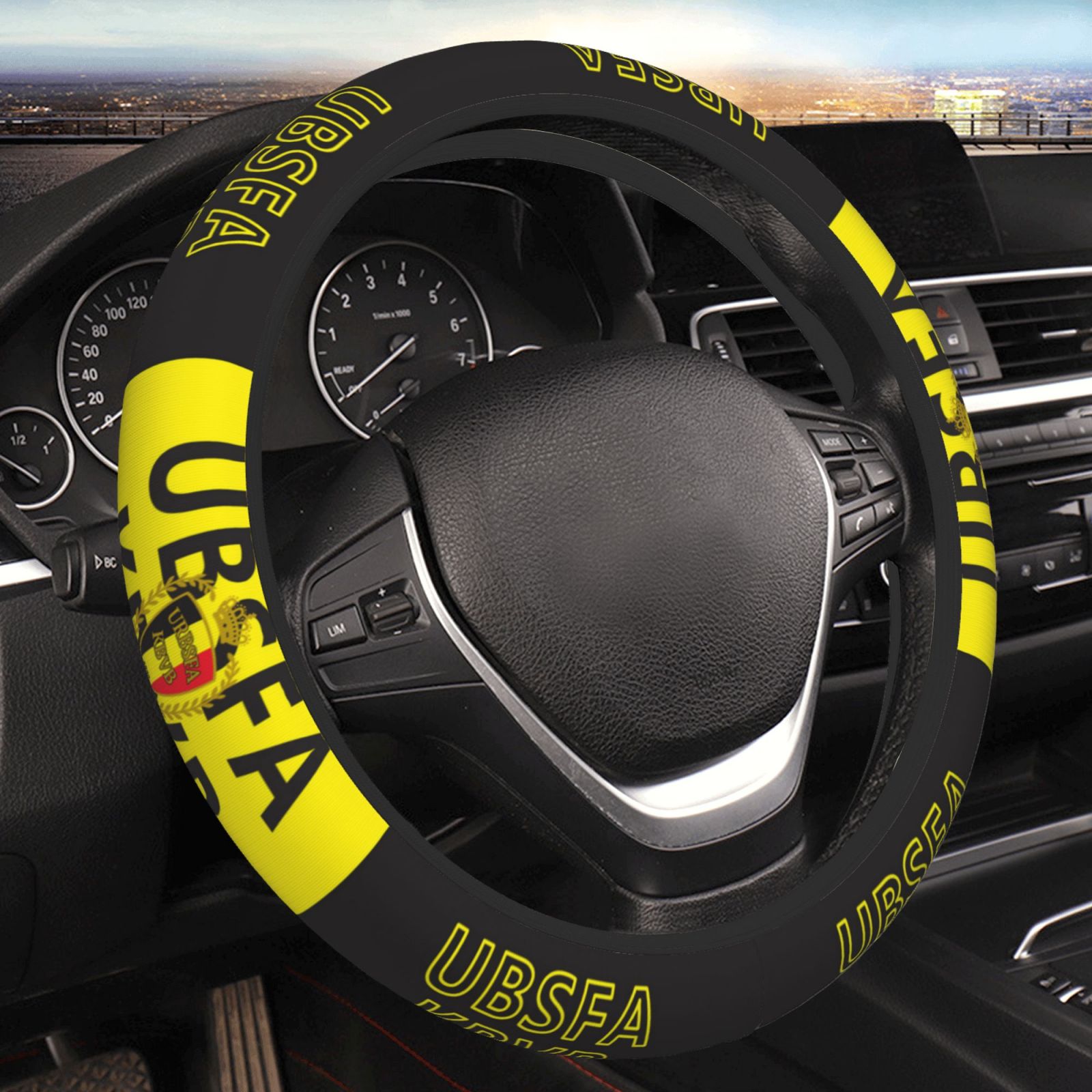 Belgium Steering Wheel Cover ESW2414 - Soccerfana