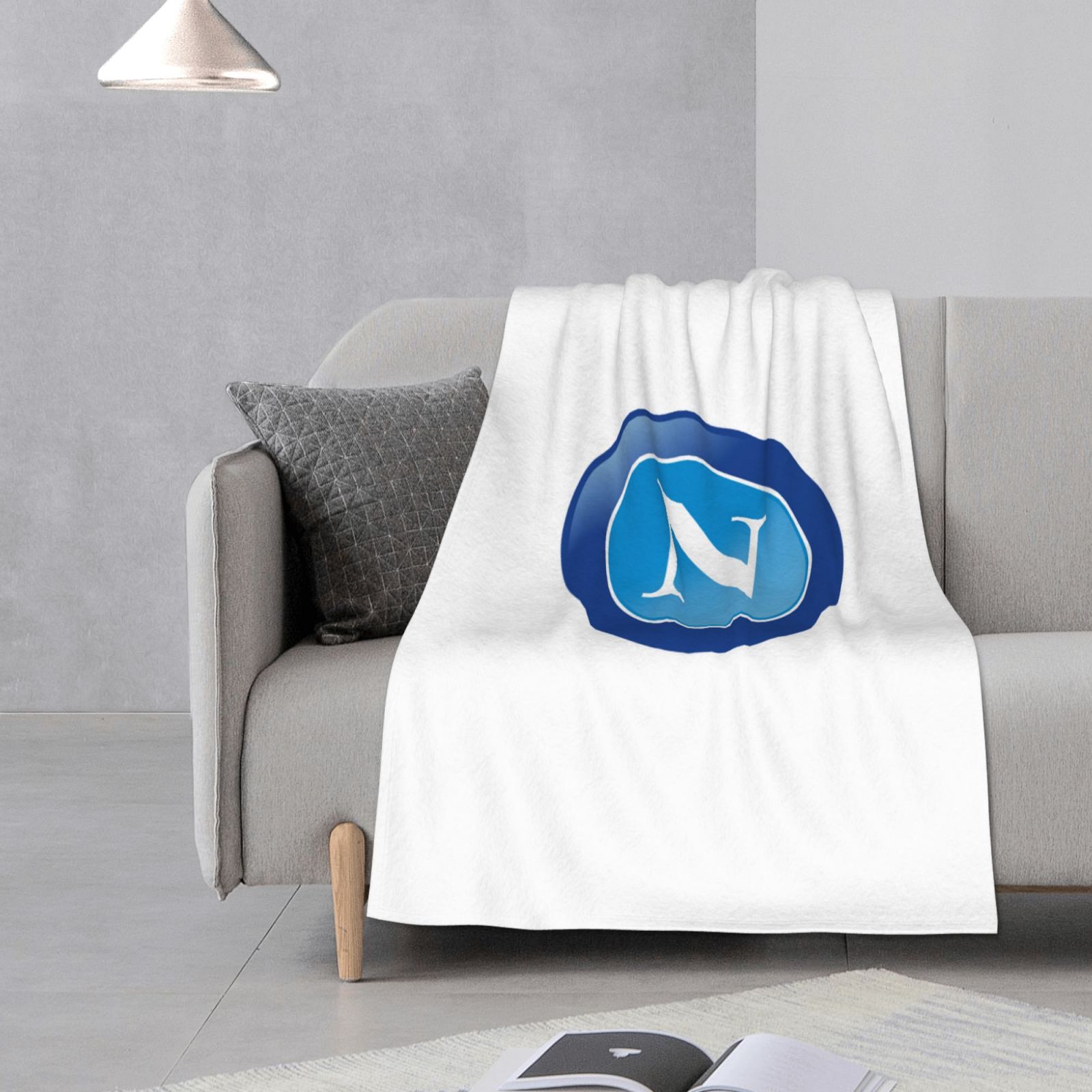 SSC Napoli Flannel Blanket FLB1585 - Soccerfana