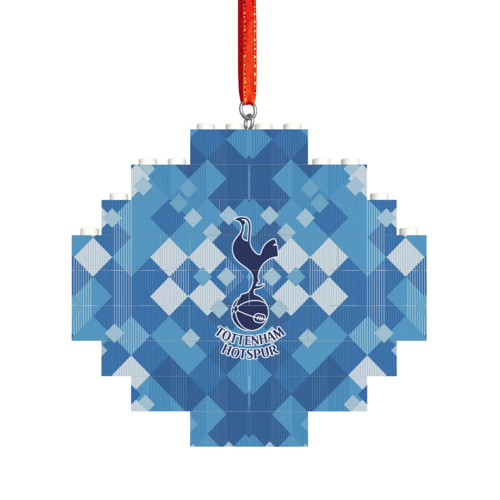 Tottenham Hotspur Building Block Puzzle Ornament BBP1992 - Soccerfana