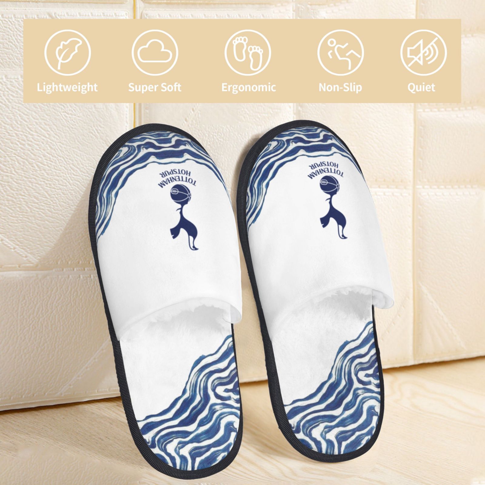Tottenham Hotspur Cotton Slippers FSP2321 - Soccerfana