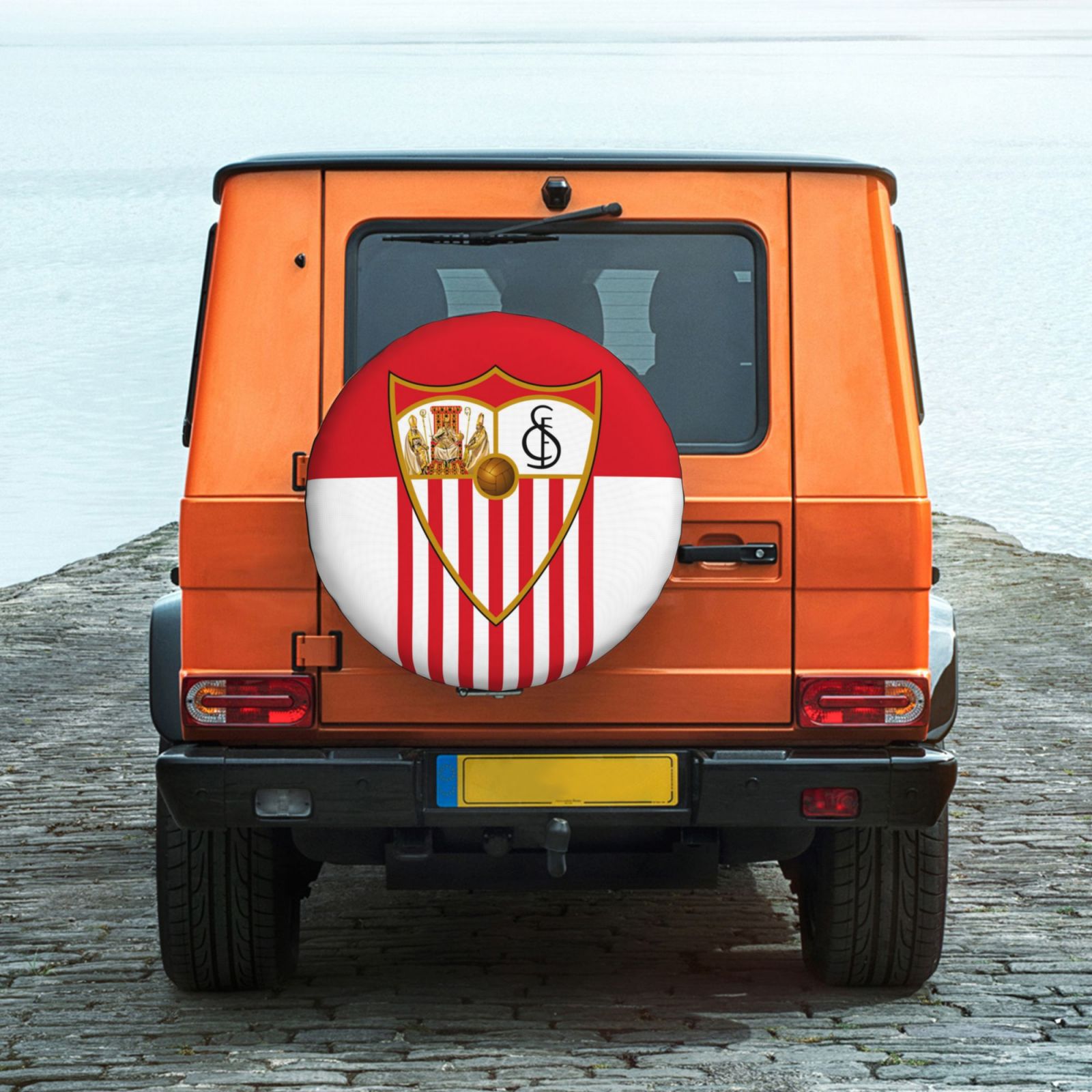 Sevilla Car Tire Dust Cover TIC2734 - Soccerfana