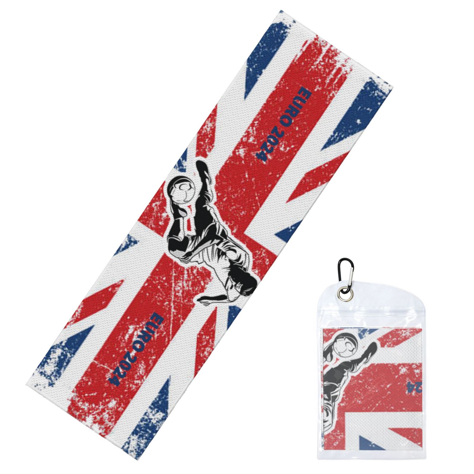 England EURO 2024 Cold Exercise Towel CET1764 - Soccerfana