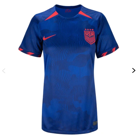 Women's USWNT USA Away Jersey 2023 - Soccerfana