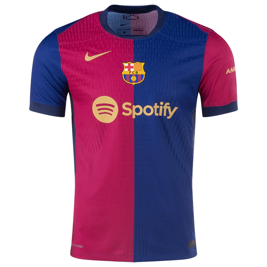 Barcelona Home Jersey Player Version 2024/25 - Soccerfana