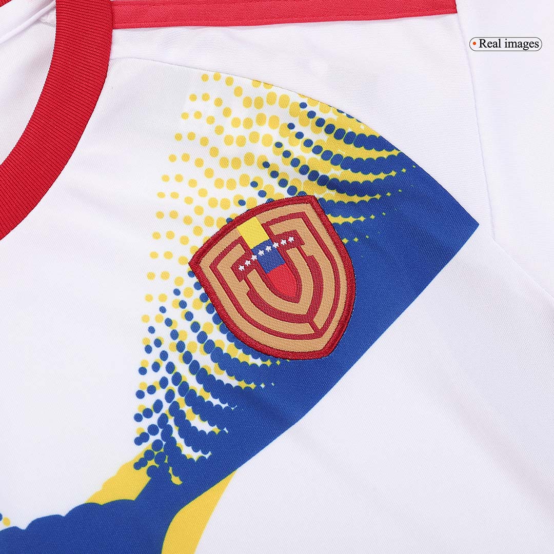 Kid's Venezuela Away Jersey+Shorts Copa America 2024 - Soccerfana