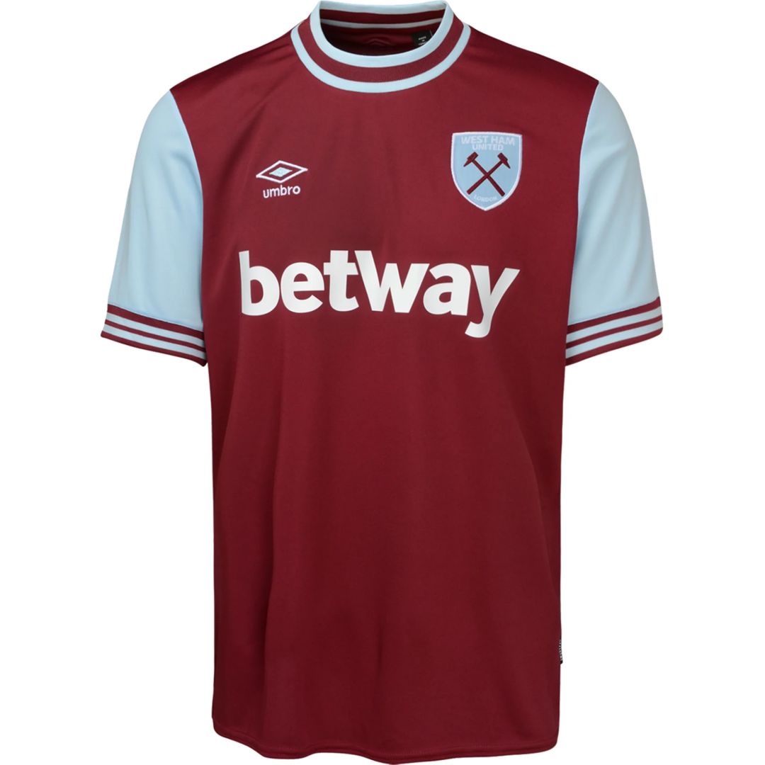 West Ham United Home Jersey 2024/25 - Soccerfana