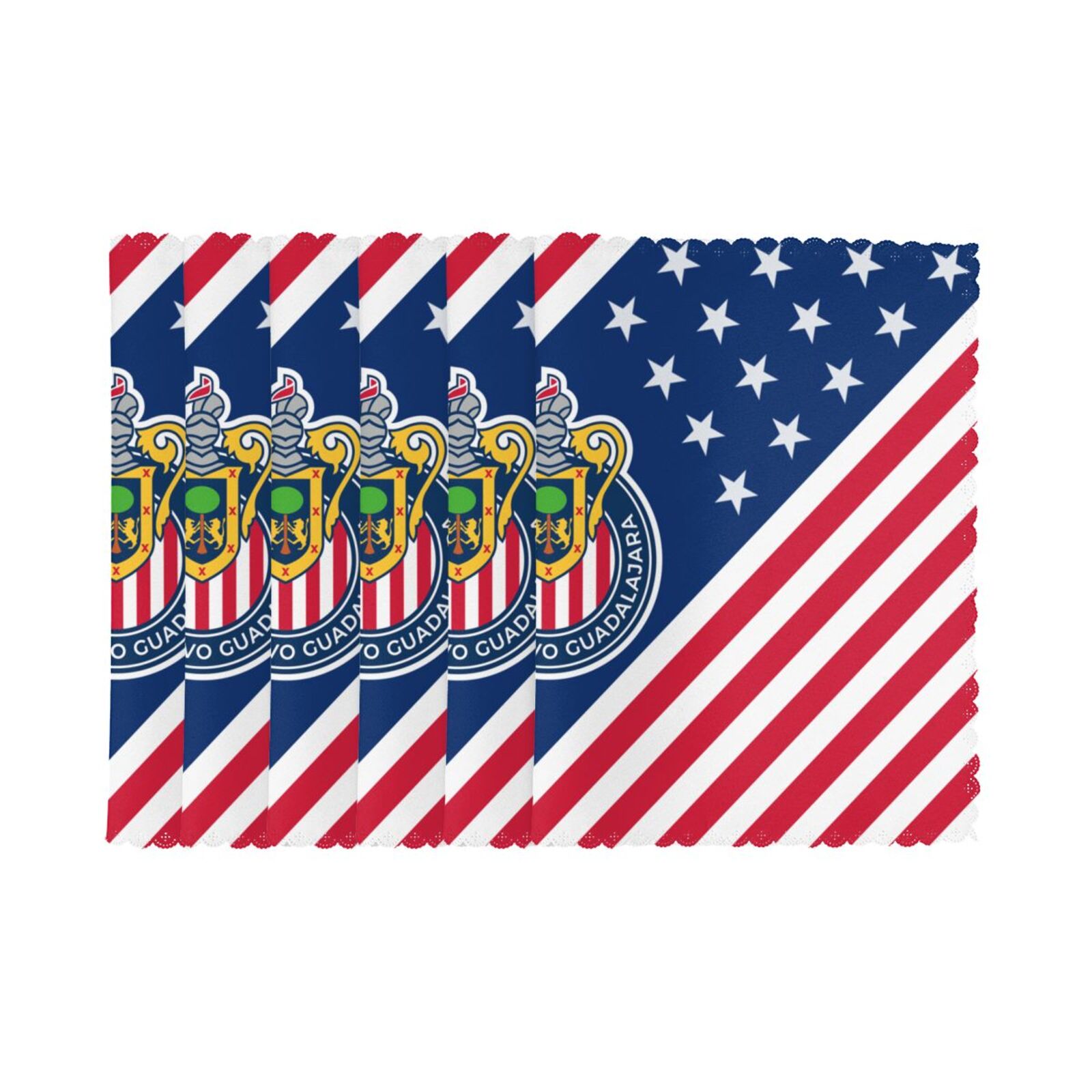 Chivas Placemat Set Of 6 PFD2293 - Soccerfana