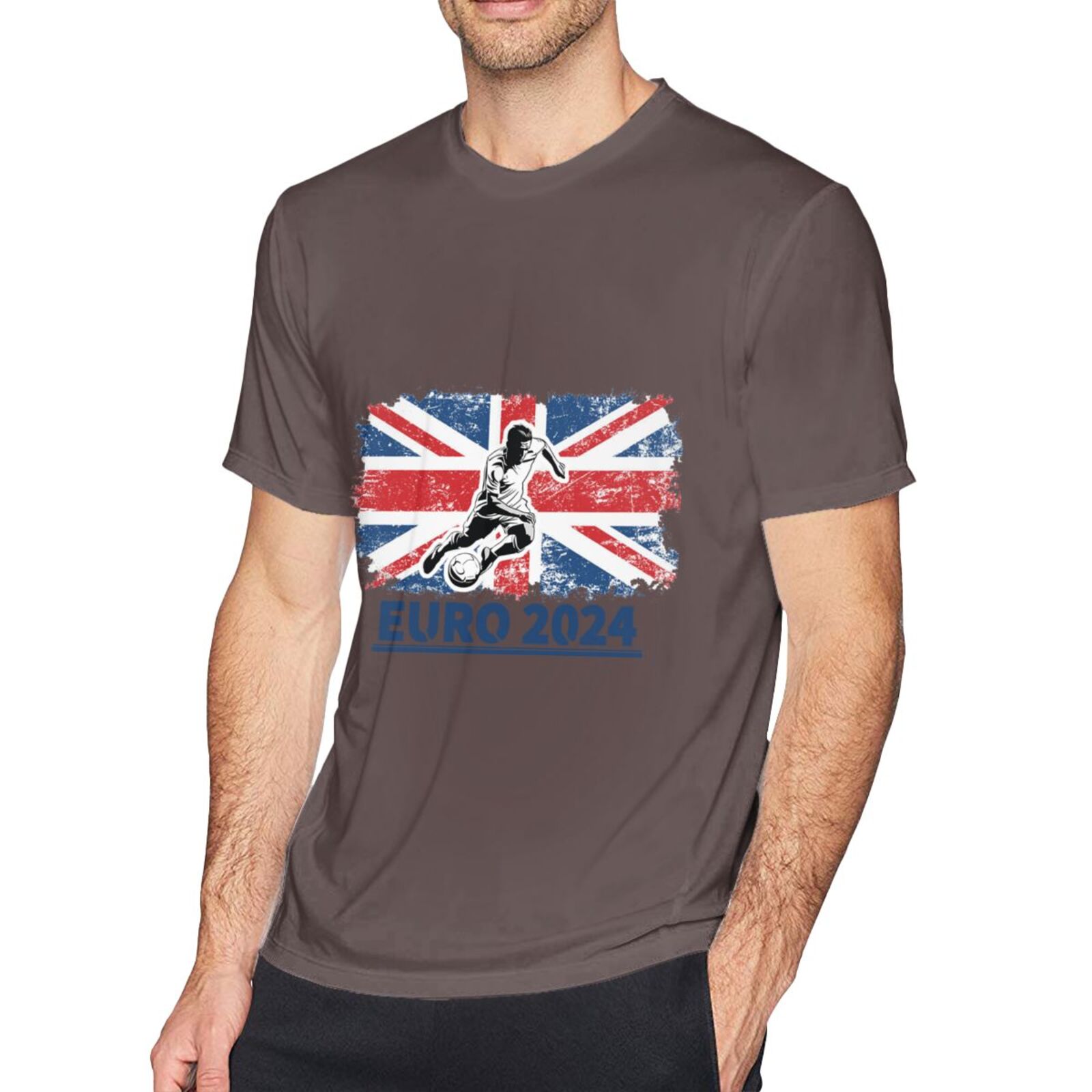 Men's England EURO 2024 Basic Short Sleeve T-Shirt BST1750 - Soccerfana