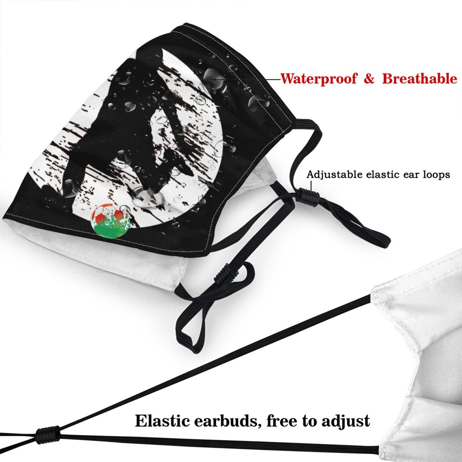 Italy EURO 2024 Adult Dust Mask DMK1760 - Soccerfana