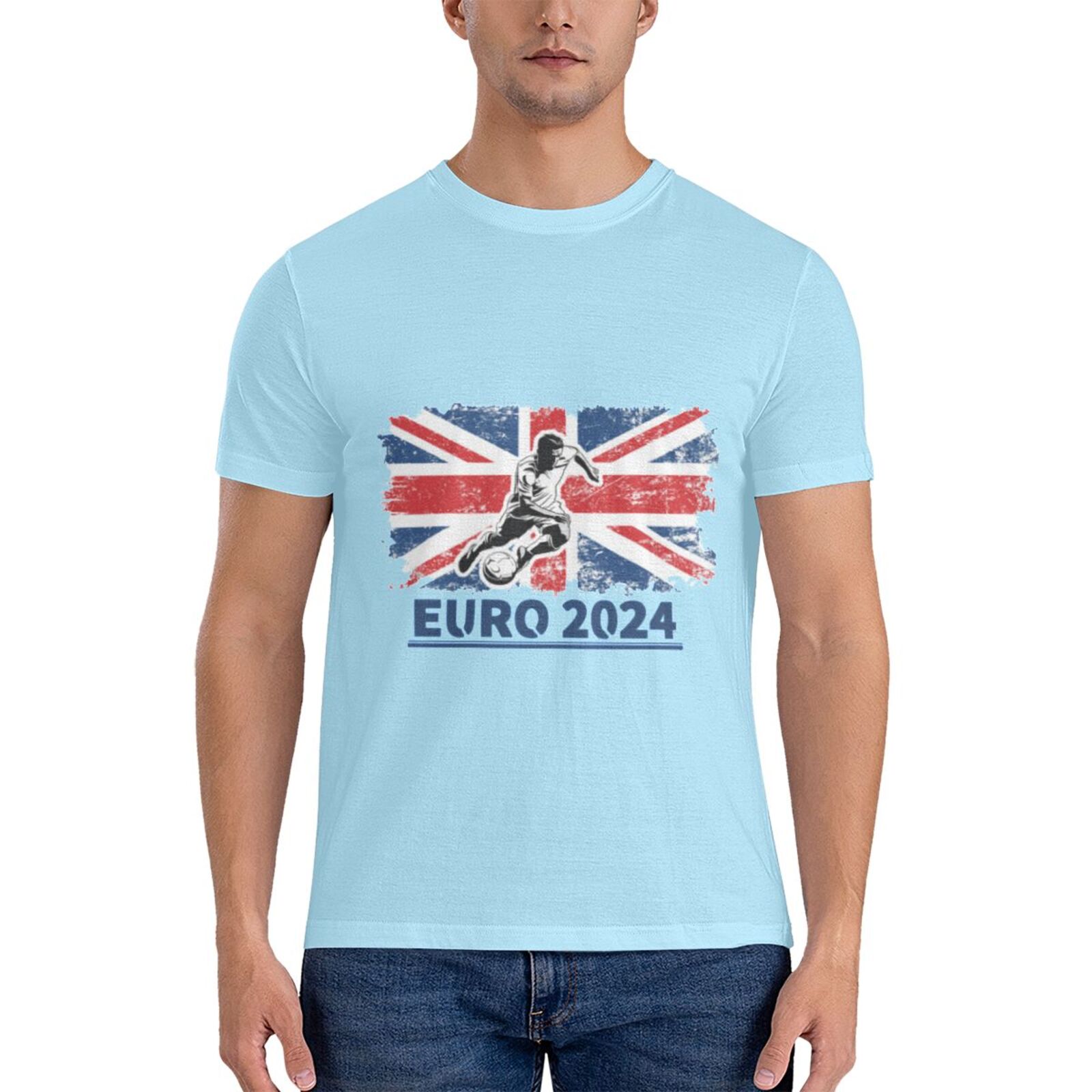 Men's England EURO 2024 Basic Short Sleeve T-Shirt BST1750 - Soccerfana