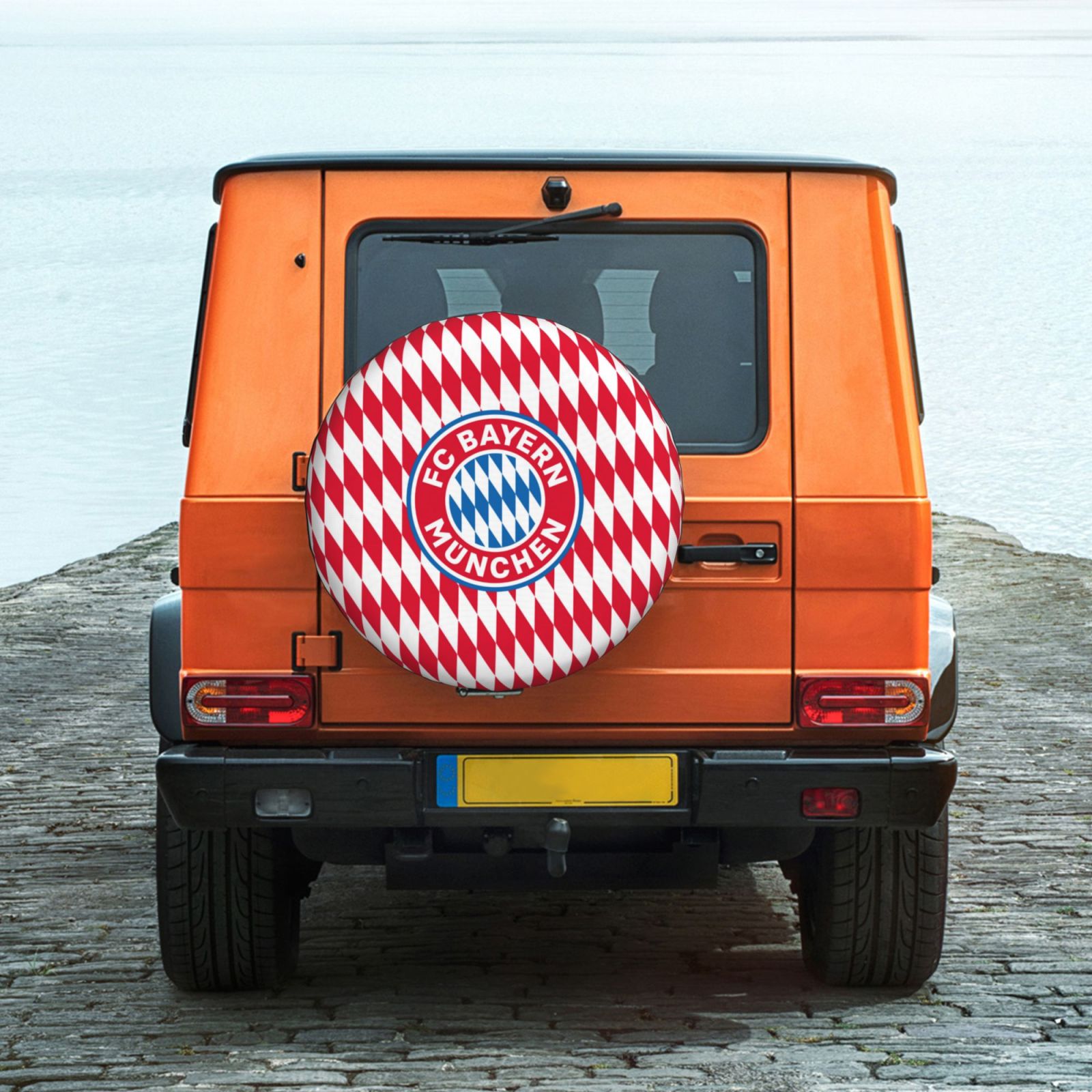 Bayern Munich Car Tire Dust Cover TIC2748 - Soccerfana