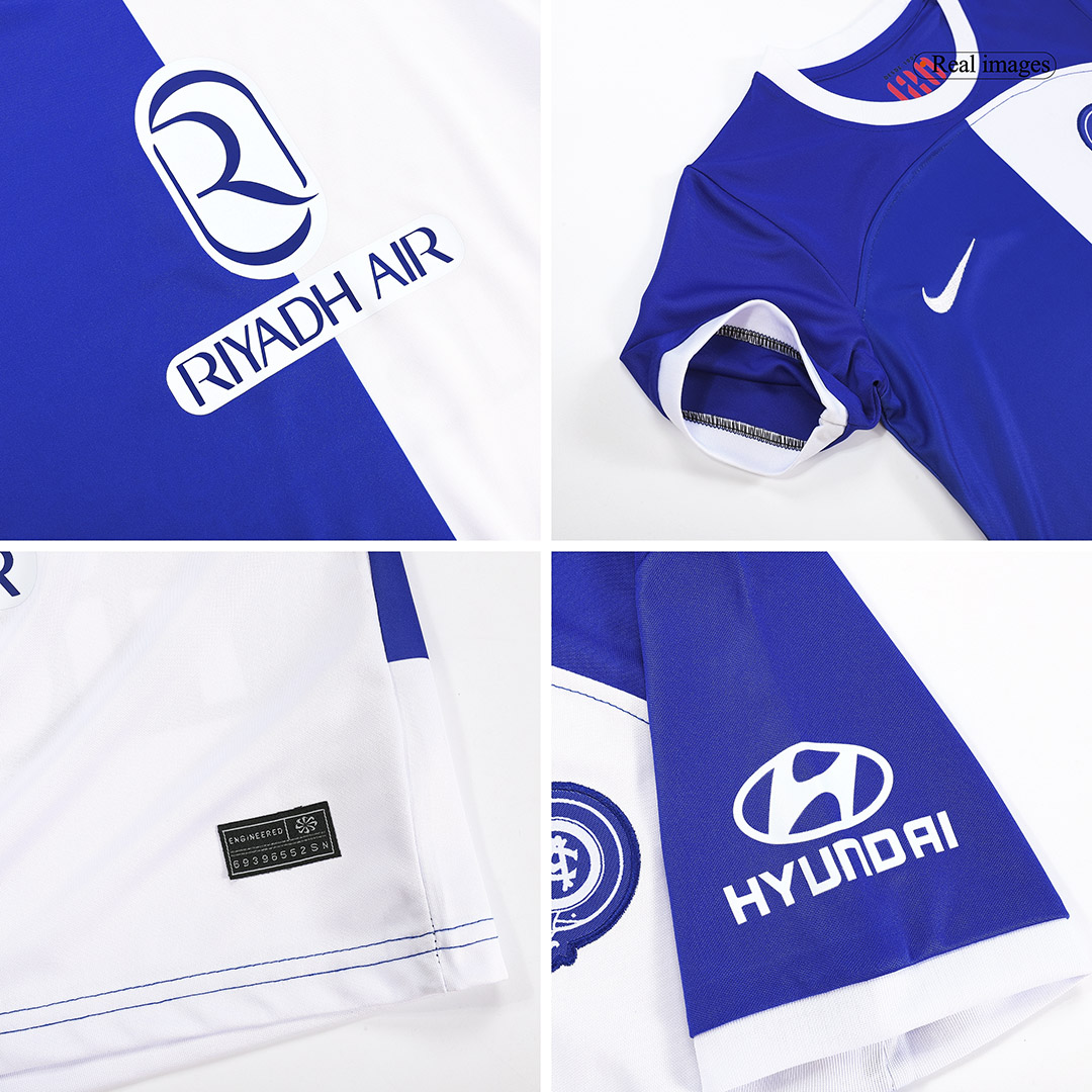 Kid's Atletico Madrid Away Jersey+Shorts 23/24 - Soccerfana