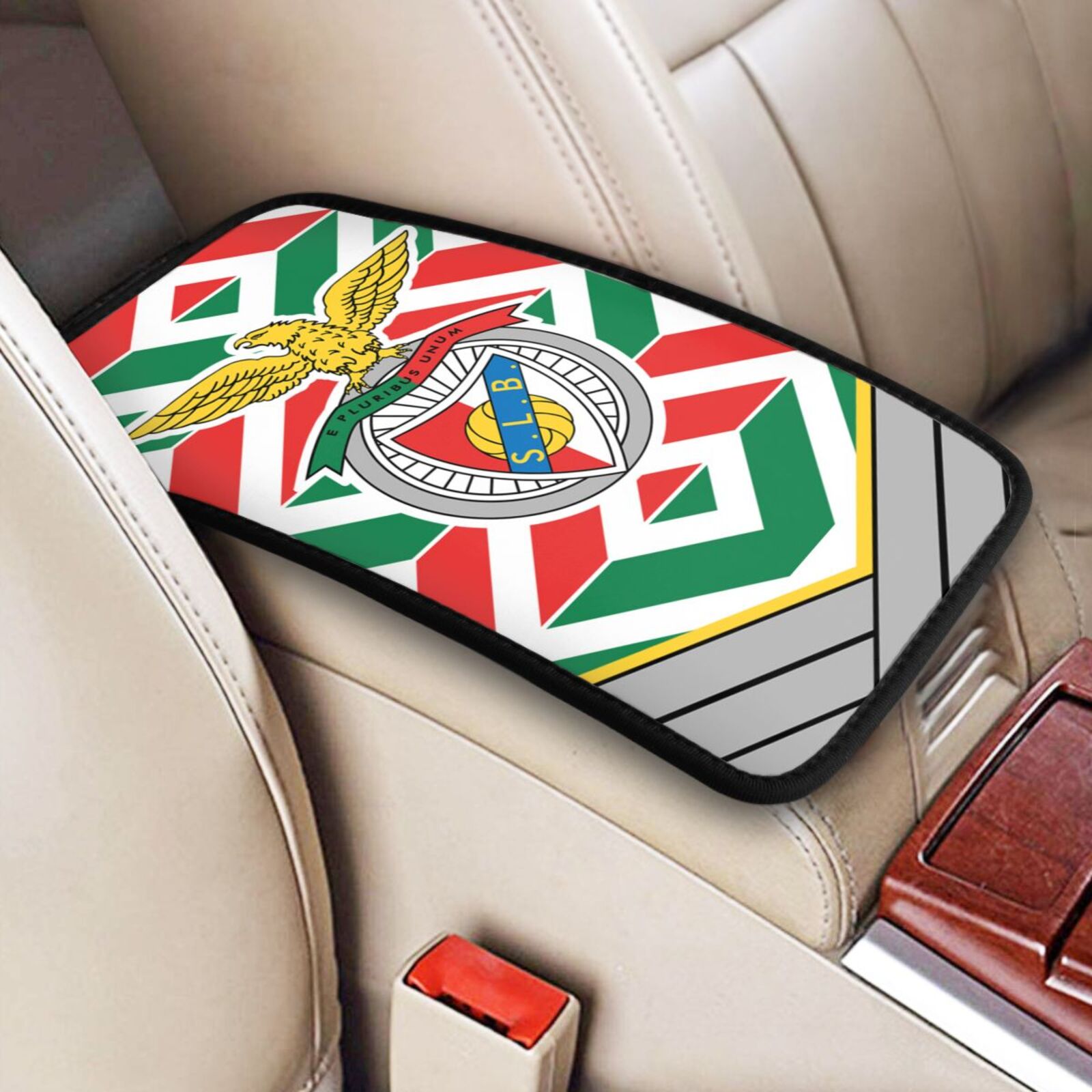 Benfica Car Handrail Box Cushion CHC2595 - Soccerfana