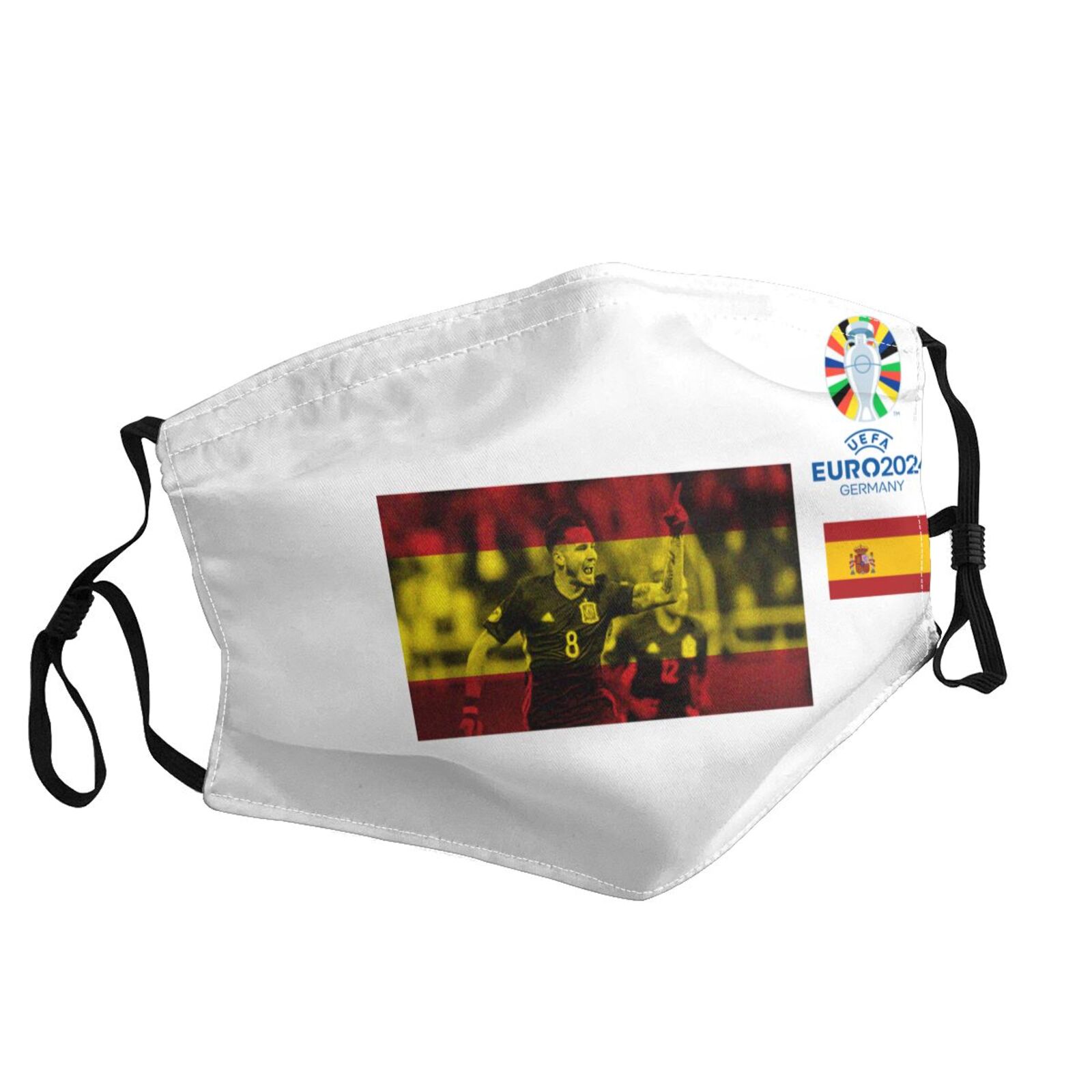 Spain EURO 2024 Adult Dust Mask DMK1741 - Soccerfana