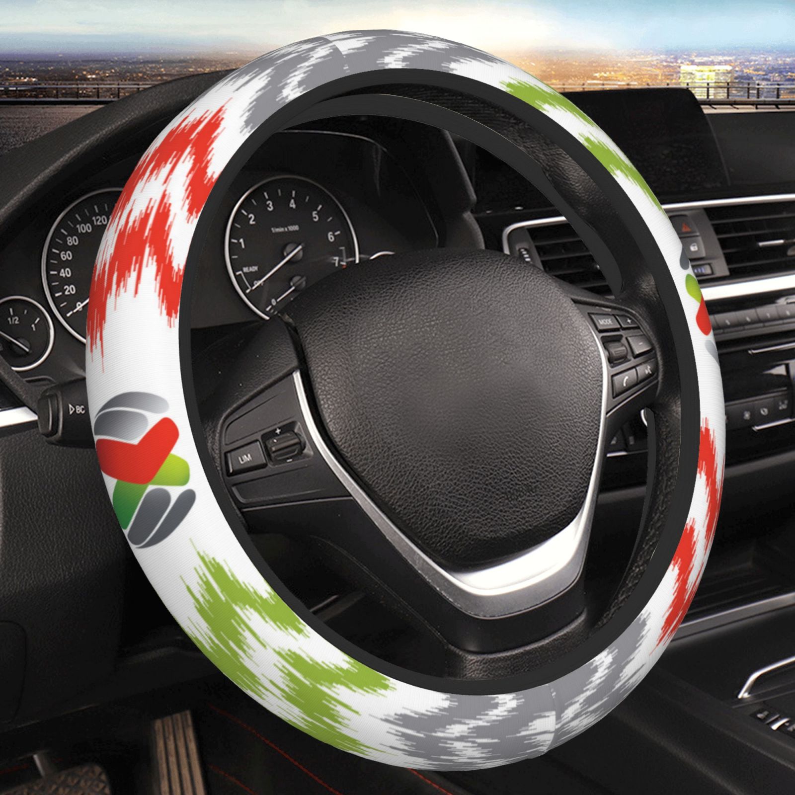 Liga MX Steering Wheel Cover ESW2464 - Soccerfana