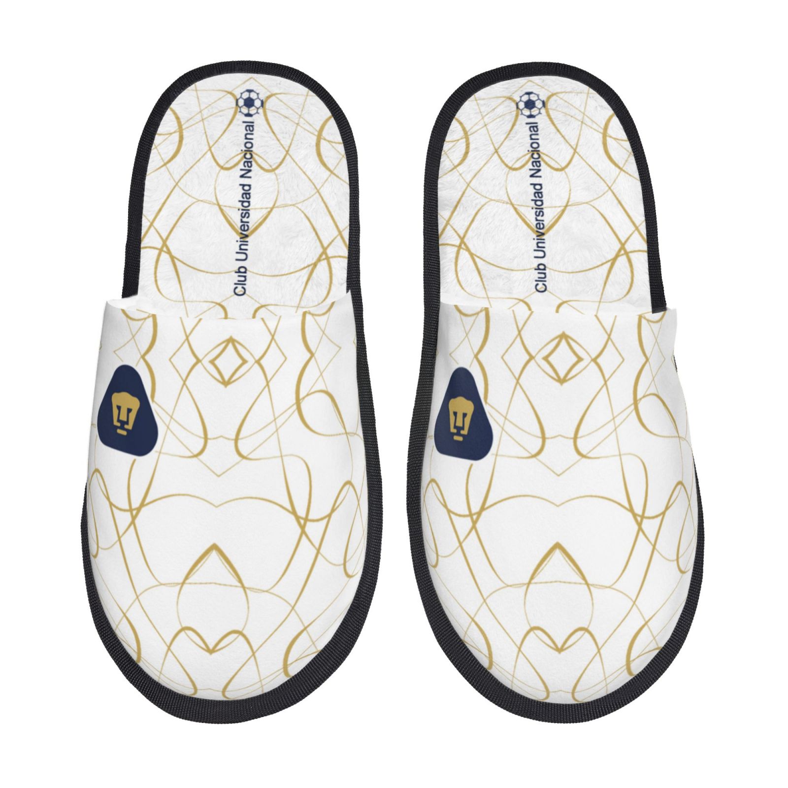 Pumas UNAM Cotton Slippers FSP2347 - Soccerfana