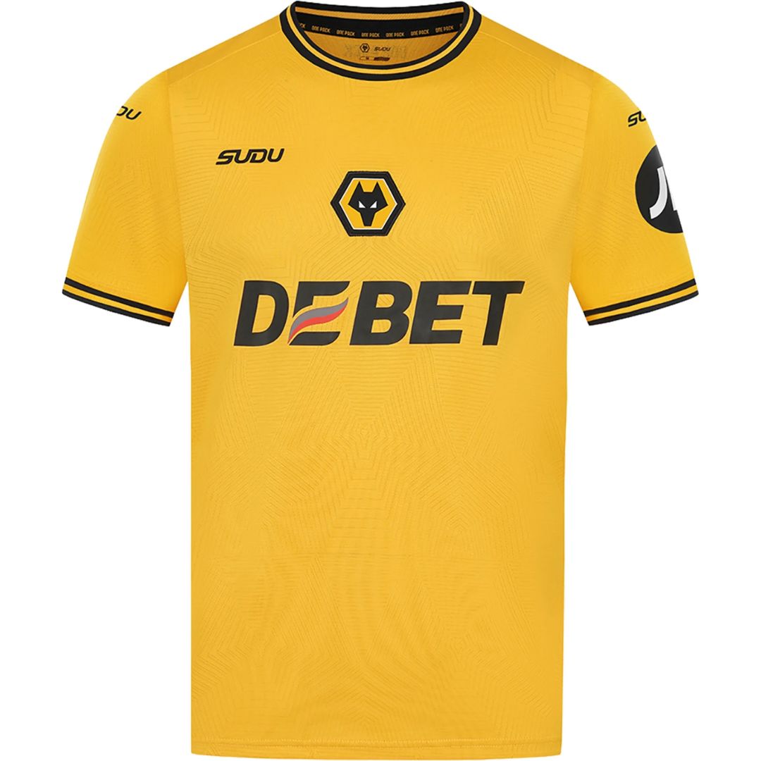 Wolverhampton Wolves Home Jersey 2024/25 - Soccerfana