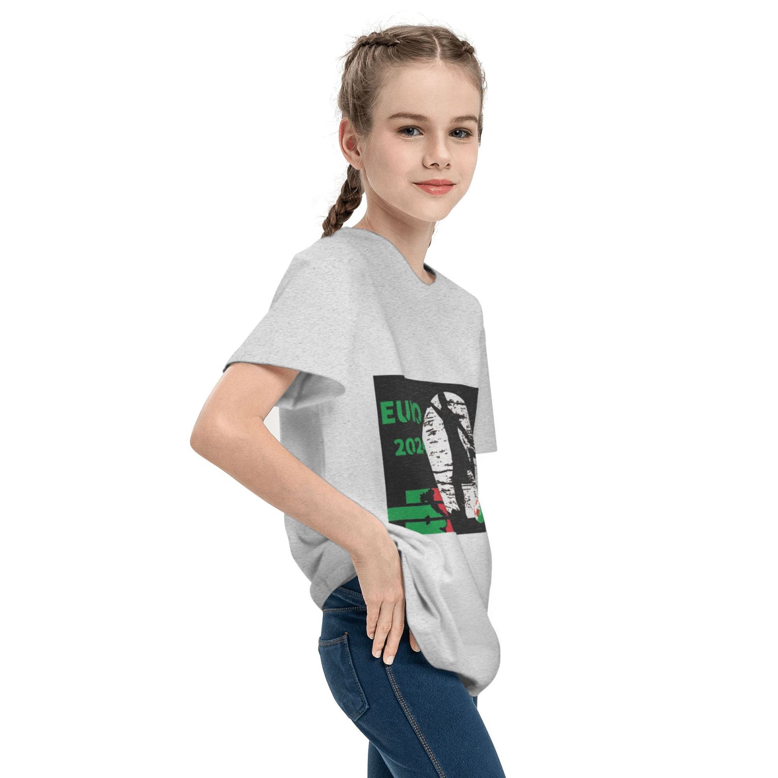 Kid's Italy EURO 2024 Teenage T-shirt TET1757 - Soccerfana