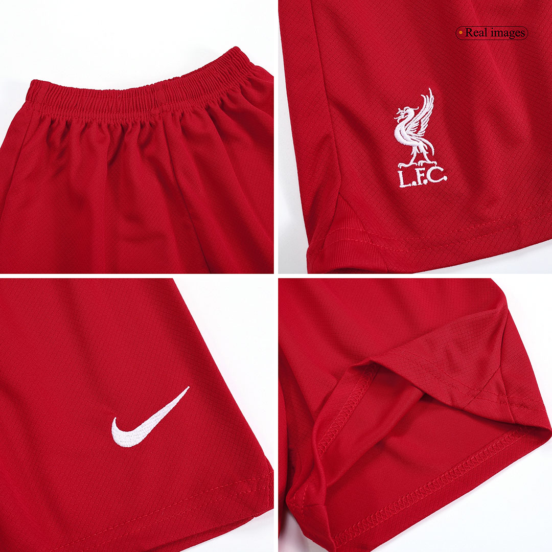 Kid's Liverpool Home Jersey+Shorts 23/24 - Soccerfana
