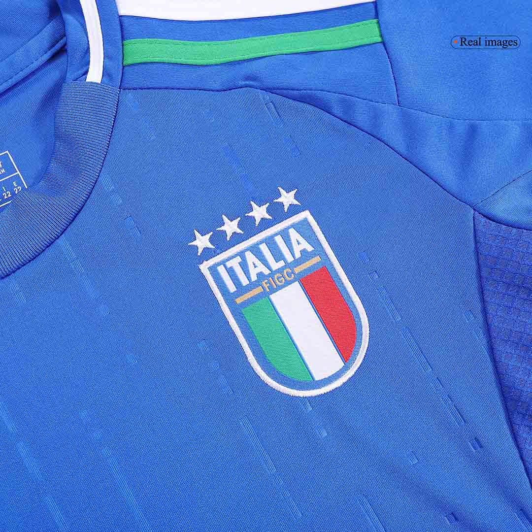 Kid's Italy Home Jersey+Shorts EURO 2024 - Soccerfana
