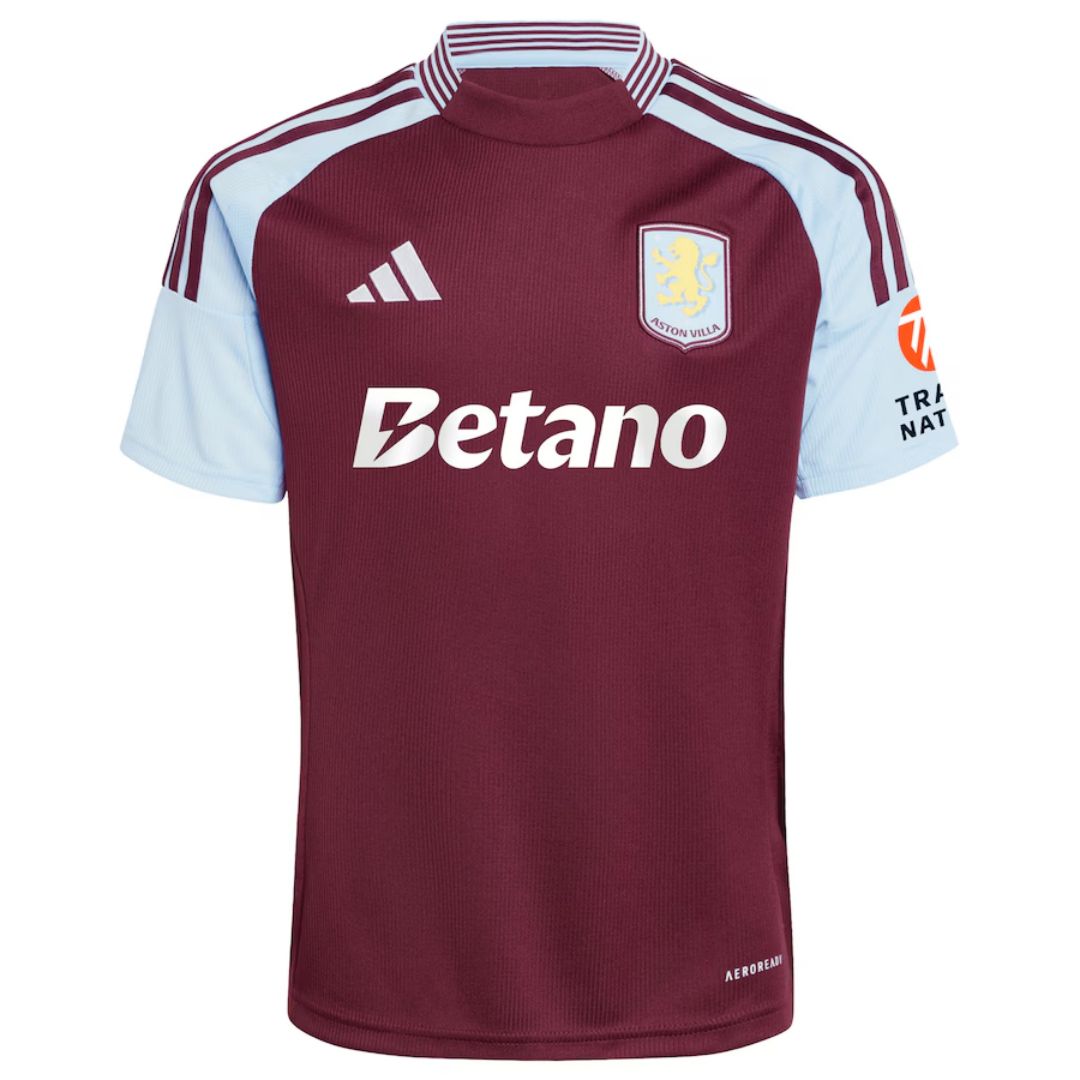 Aston Villa Home Jersey 2024/25 - Soccerfana