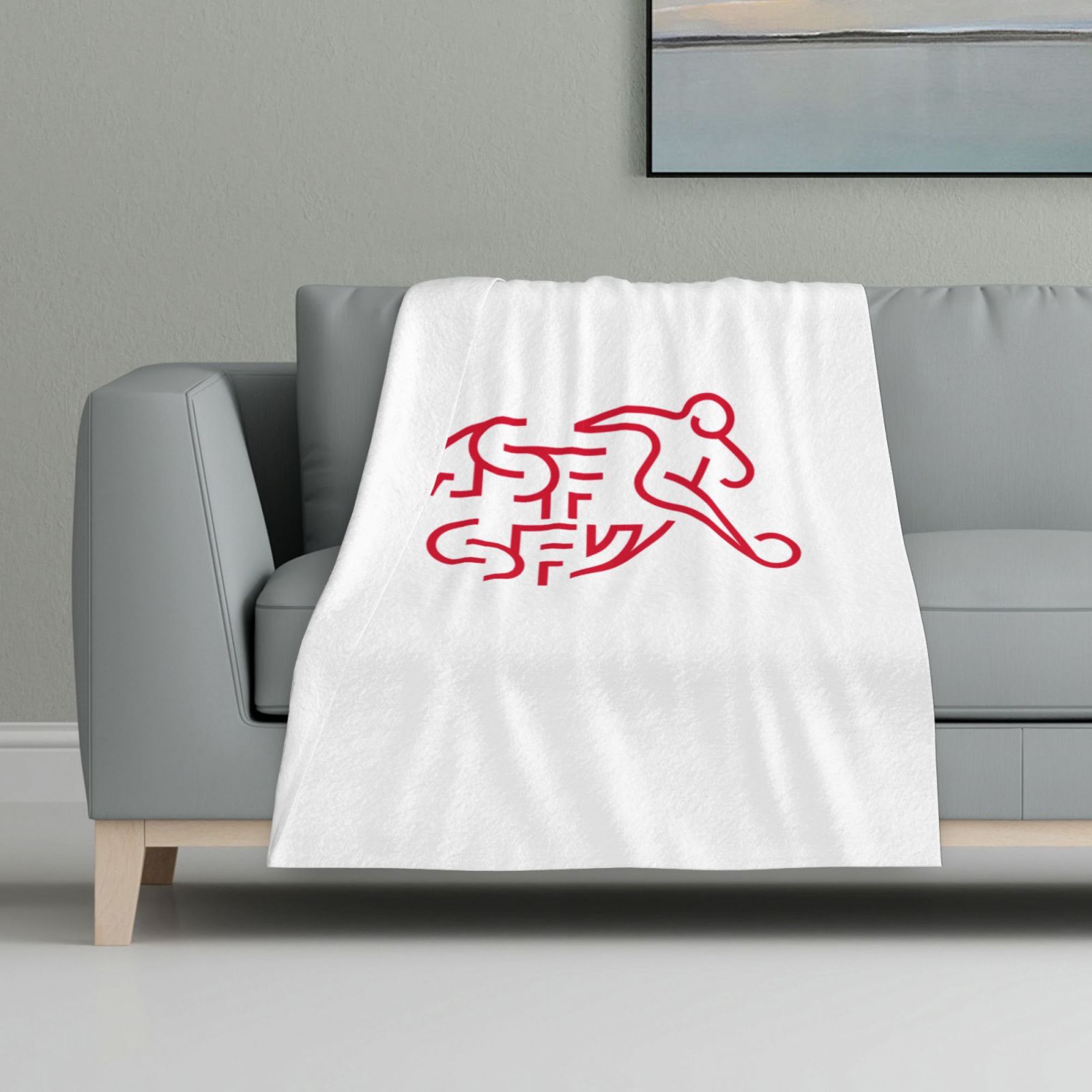 Switzerland Flannel Blanket FLB1544 - Soccerfana