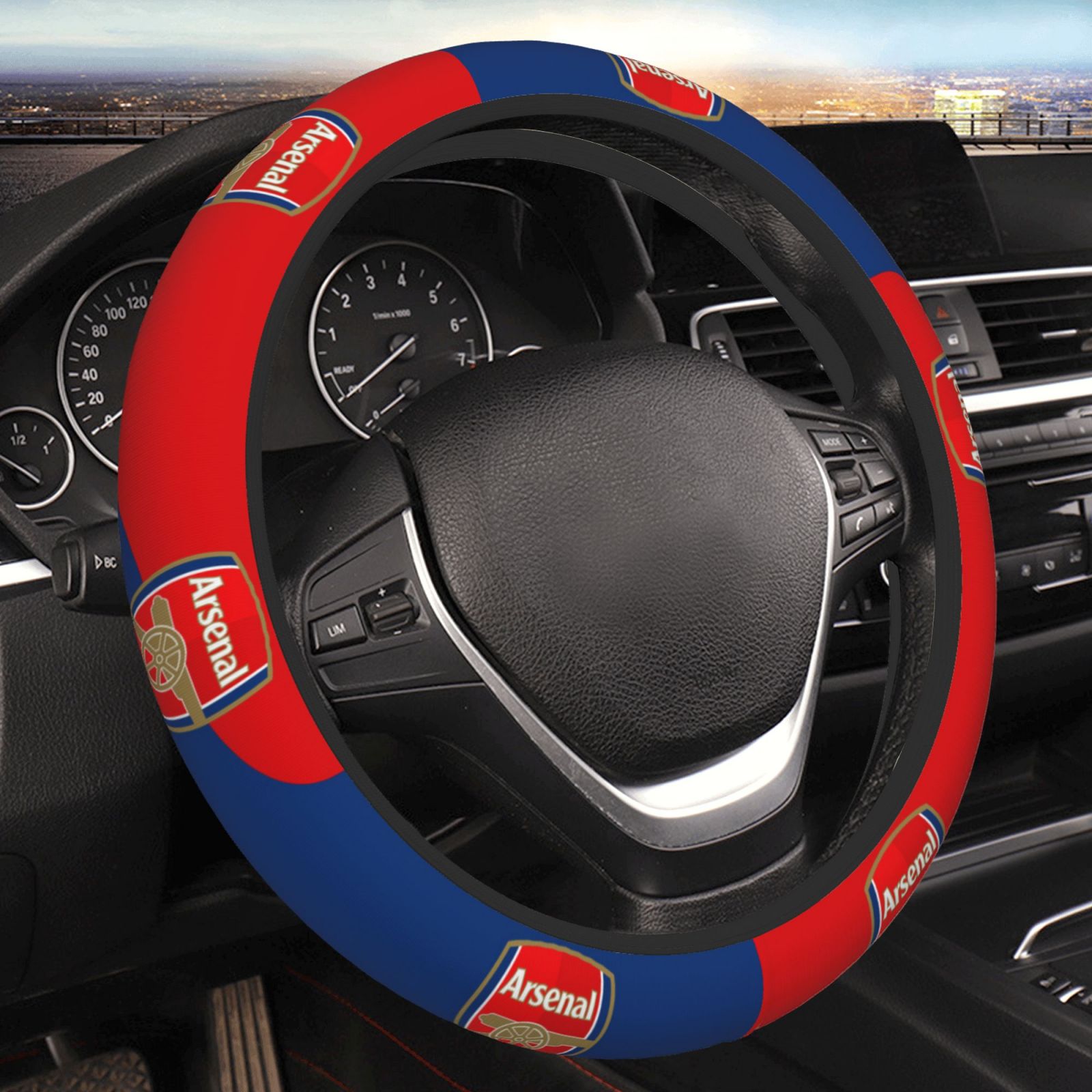 Arsenal Steering Wheel Cover ESW2364 - Soccerfana
