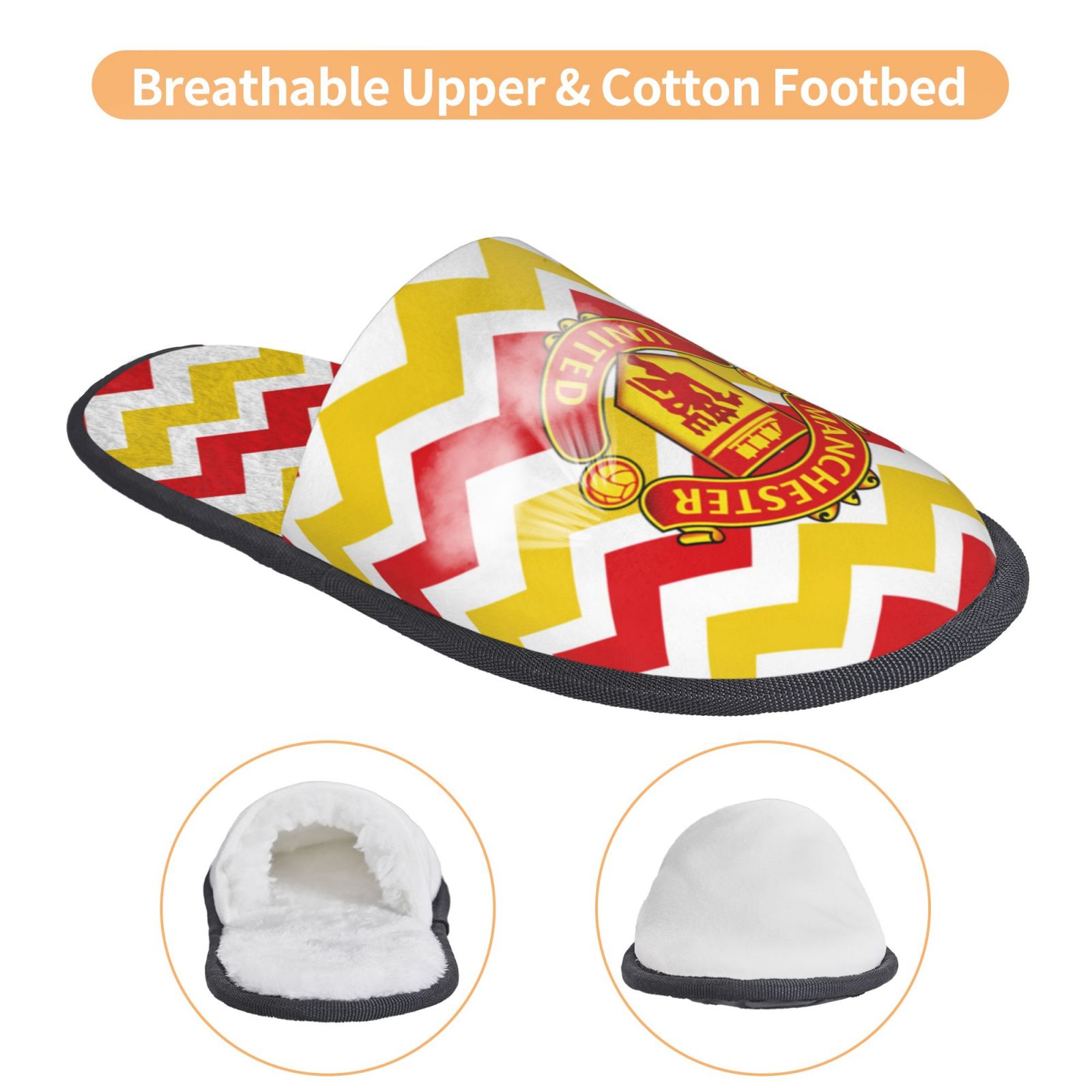 Manchester United Cotton Slippers FSP2227 - Soccerfana