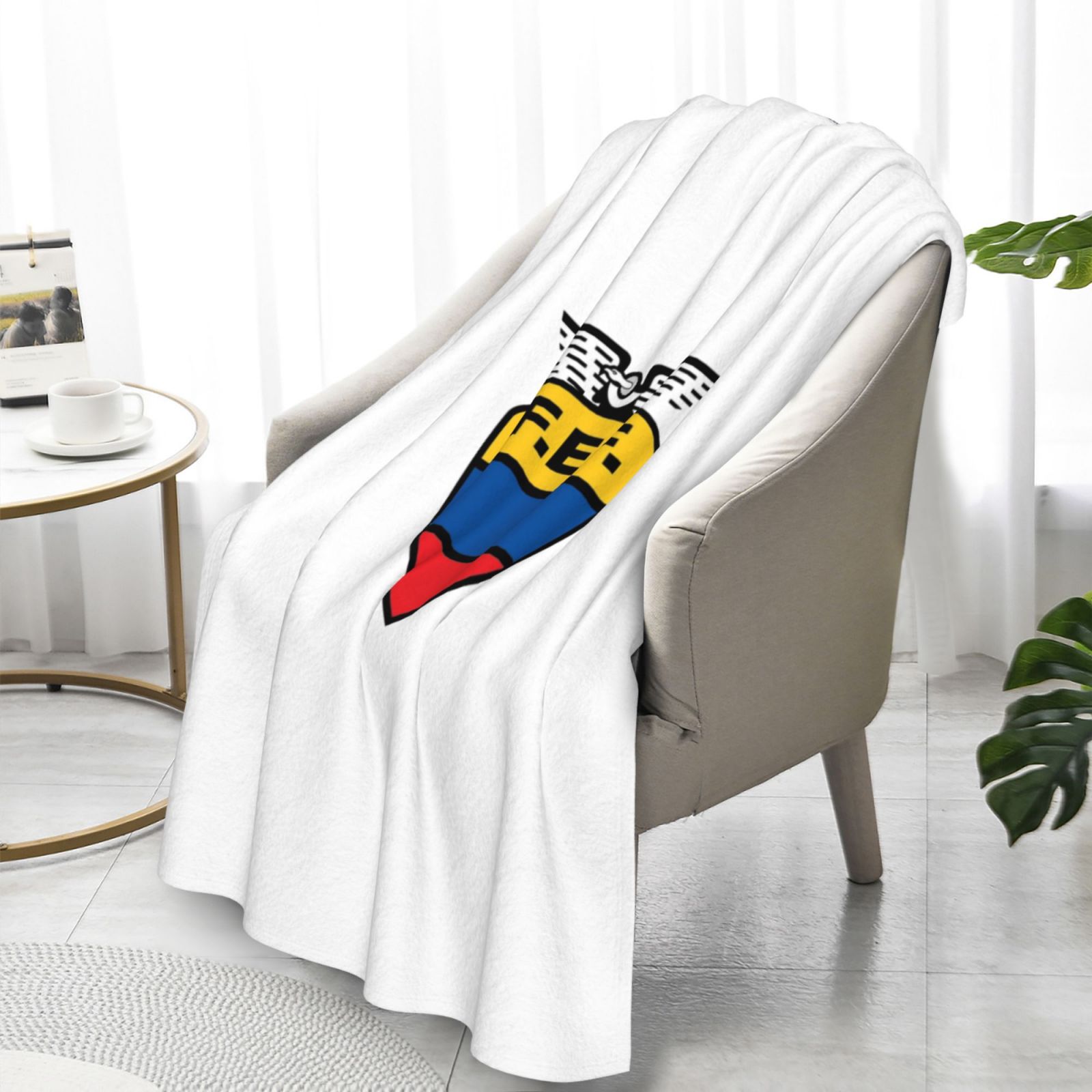 Ecuador Flannel Blanket FLB1517 - Soccerfana