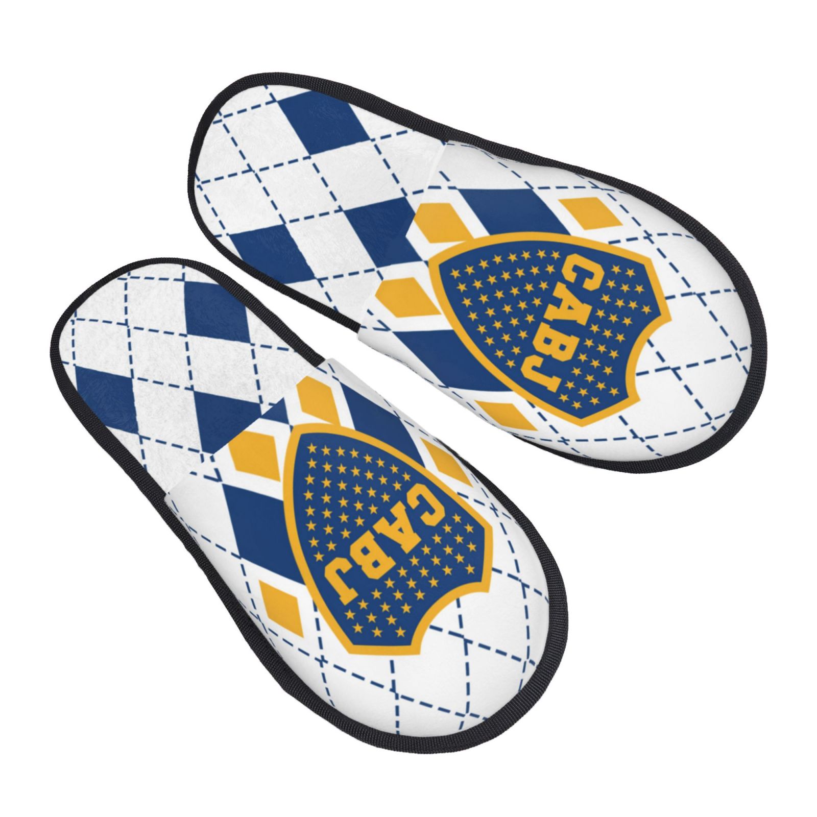 Boca Juniors Cotton Slippers FSP2251 - Soccerfana