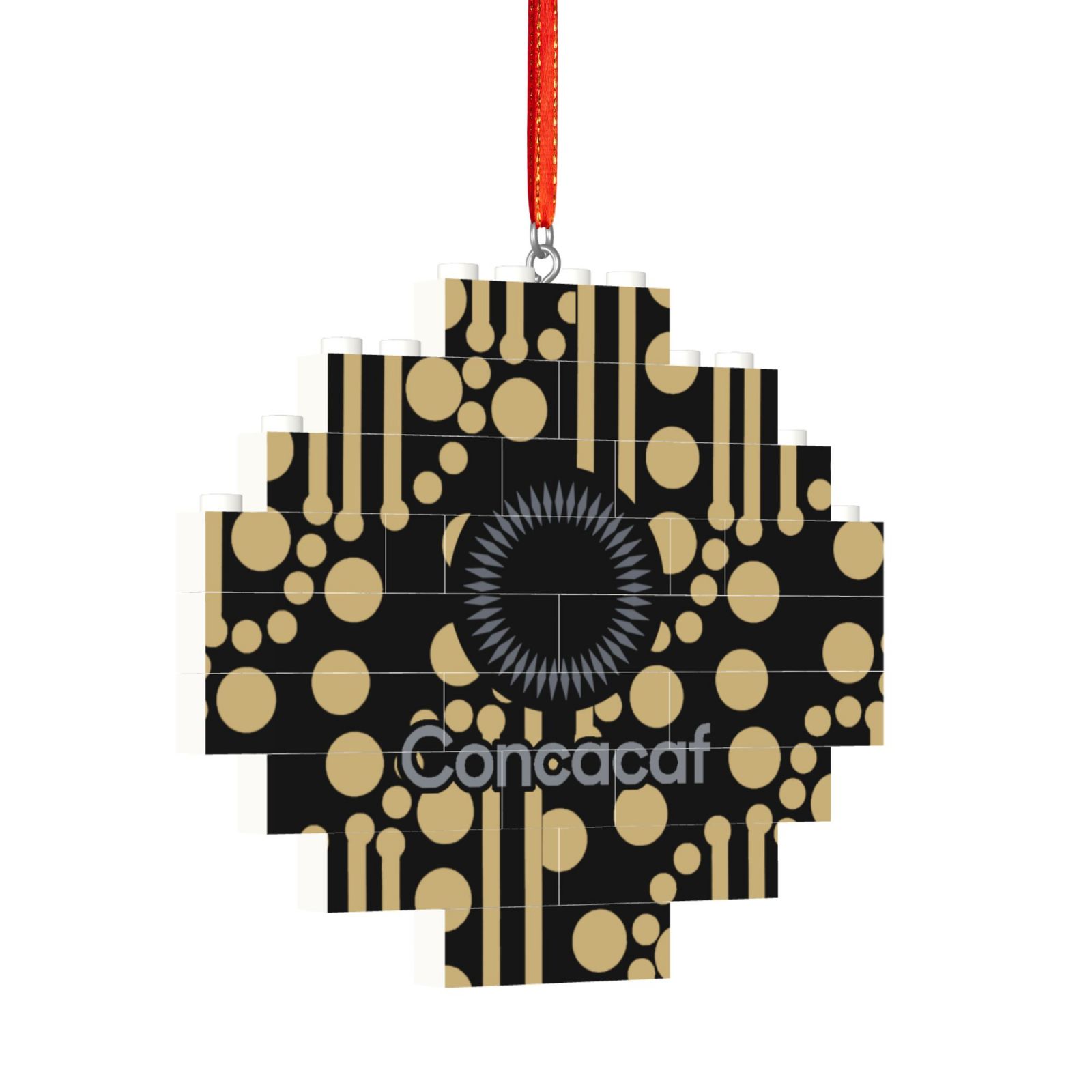 CONCACAF Building Block Puzzle Ornament BBP2003 - Soccerfana