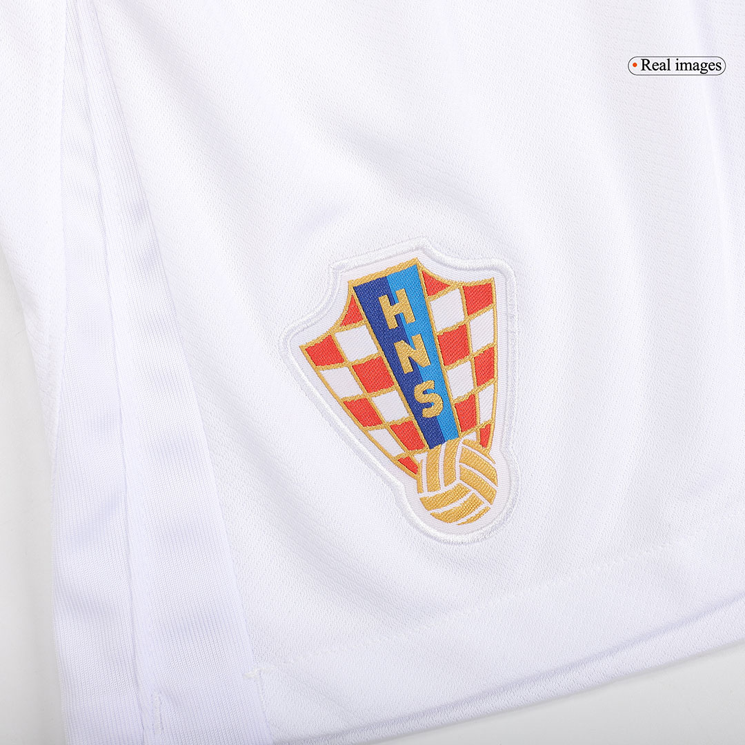 Croatia Home Shorts EURO 2024 - Soccerfana