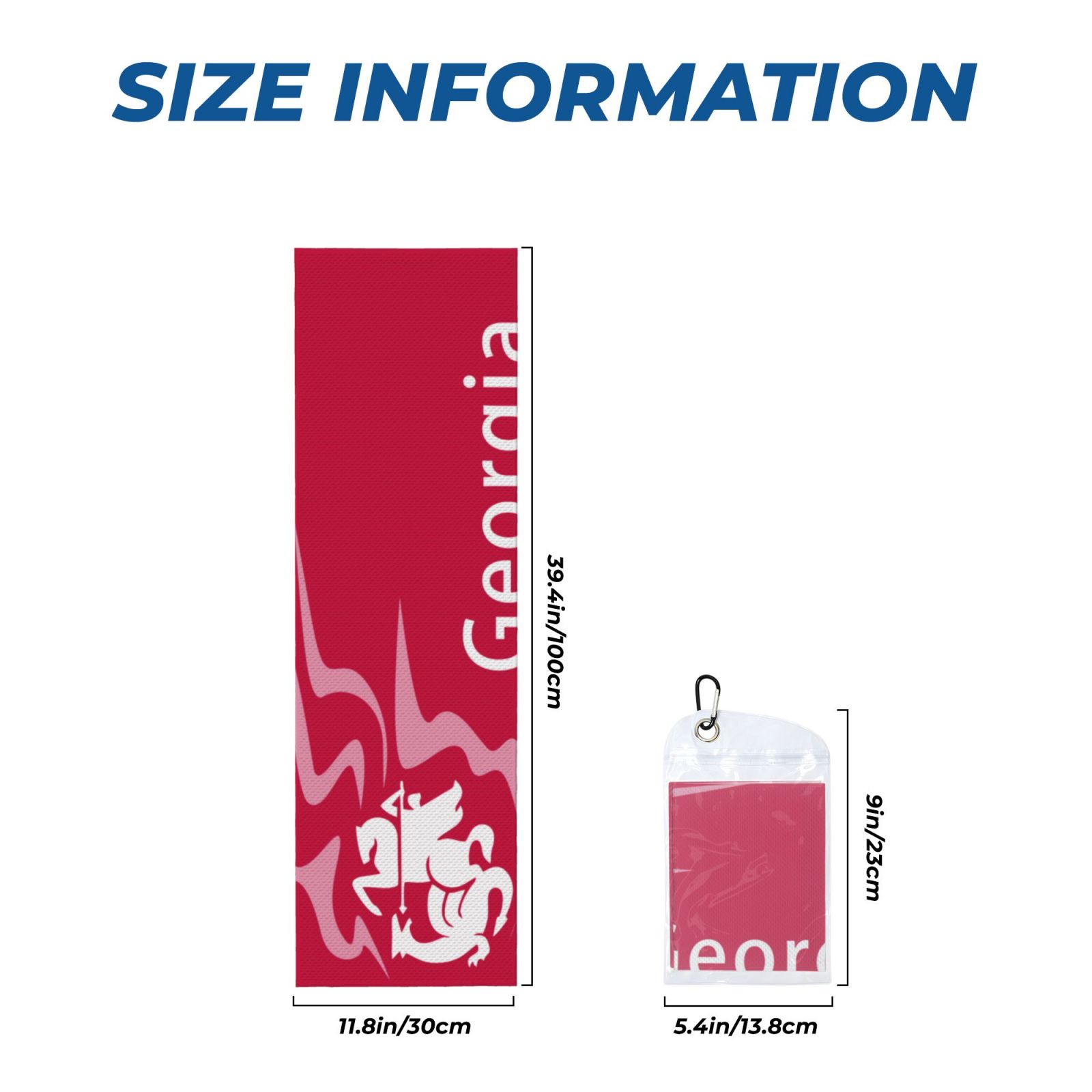 Georgia Sports Towel CET2122 - Soccerfana