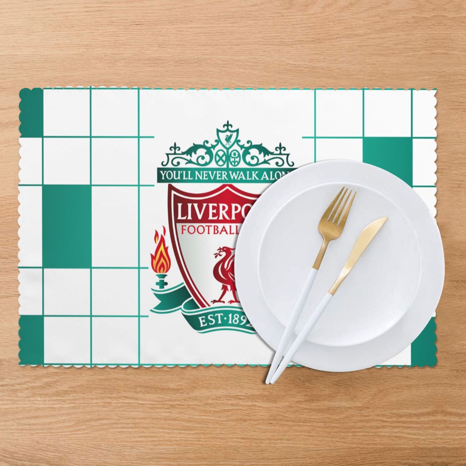 Liverpool Placemat Set Of 6 PFD2048 - Soccerfana