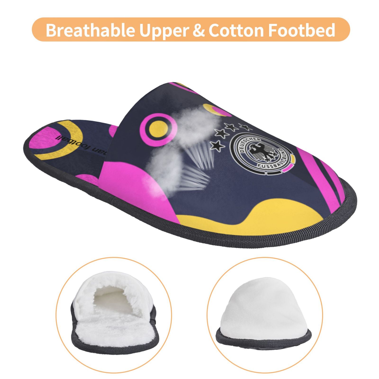 Germany Cotton Slippers FSP2325 - Soccerfana