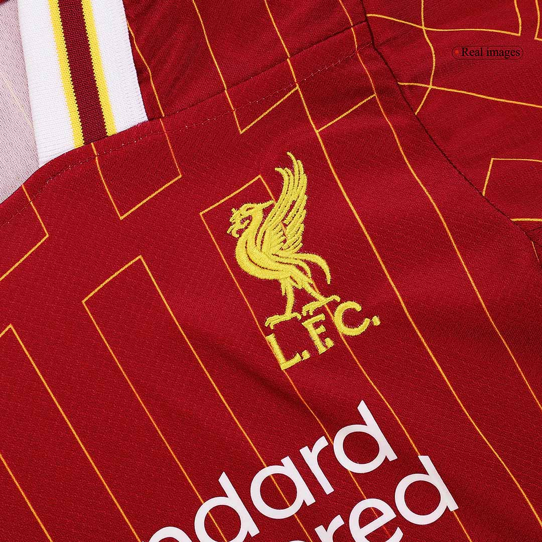 Kid's Liverpool Home Jersey+Shorts 2024/25 - Soccerfana