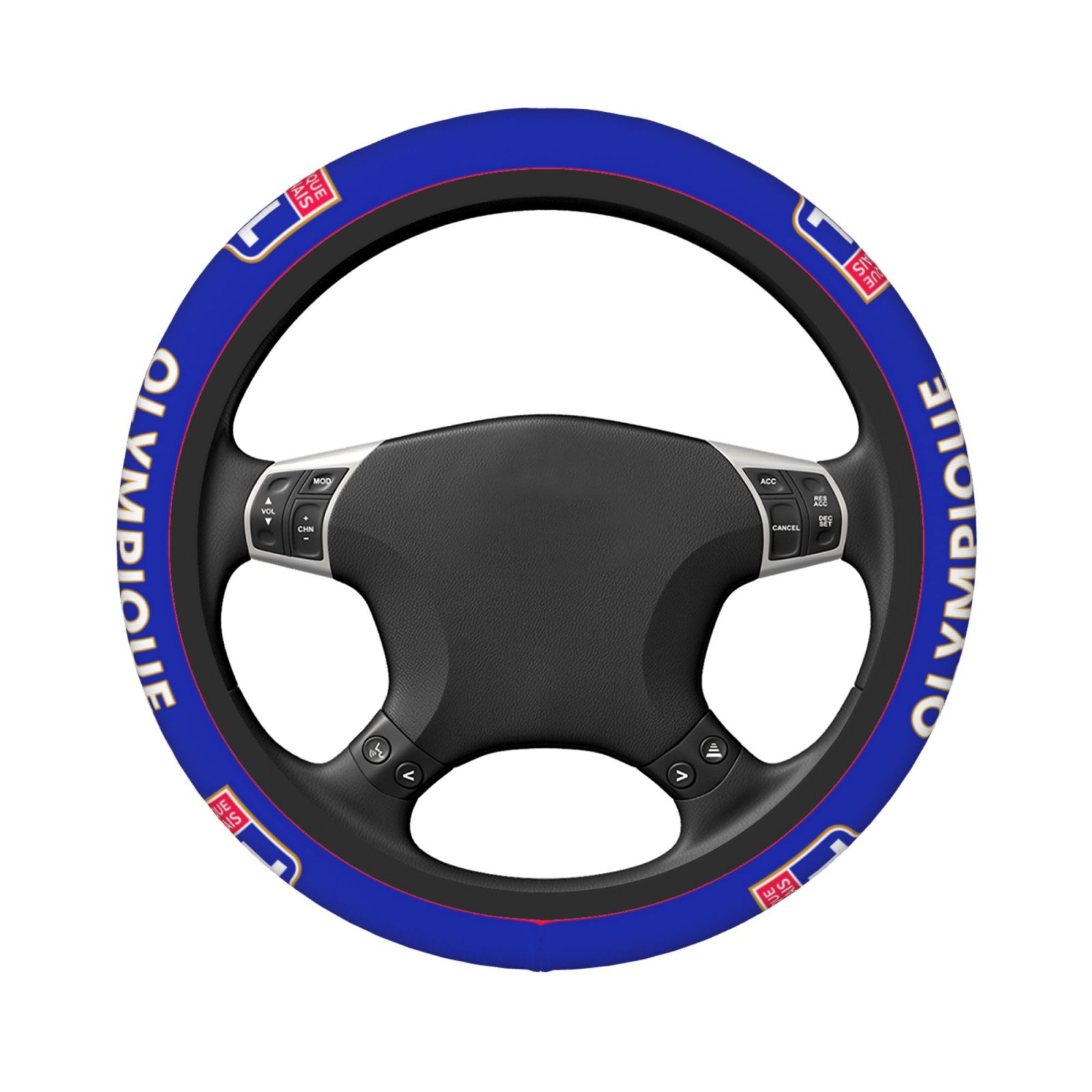 Olympique Lyonnais Steering Wheel Cover ESW2393 - Soccerfana