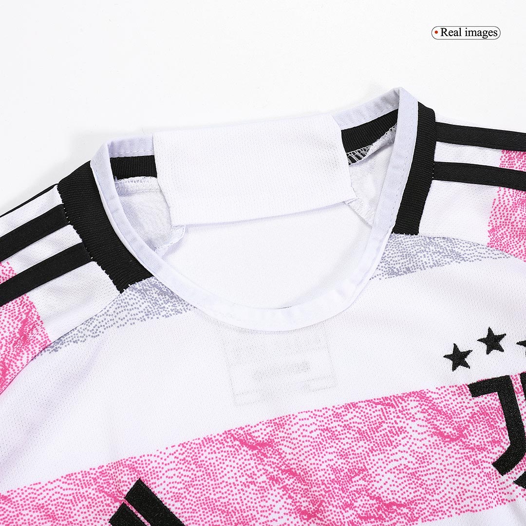 Kid's Juventus Away Jersey+Shorts 23/24 - Soccerfana