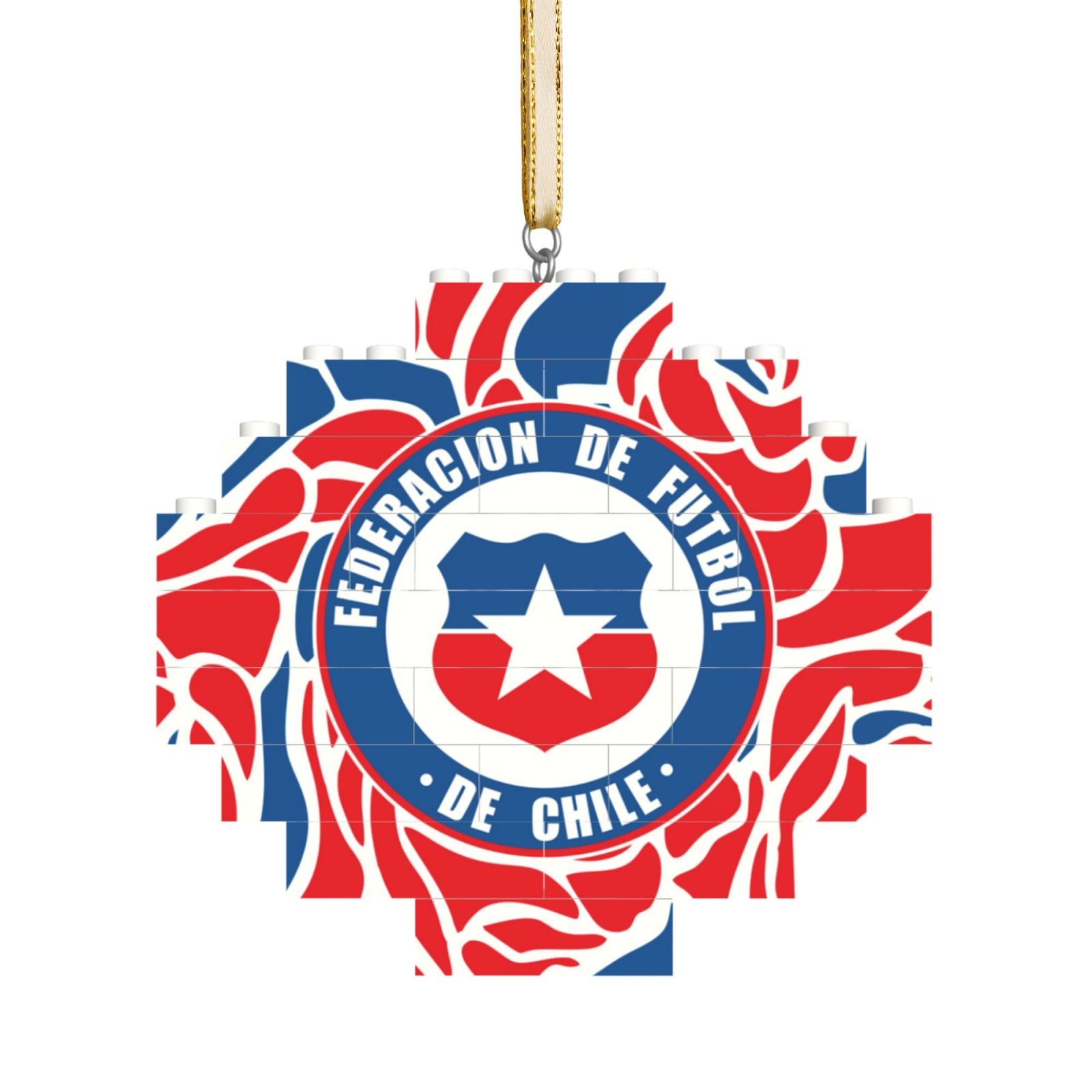 Bayern Munich Building Block Puzzle Ornament BBP2203 - Soccerfana