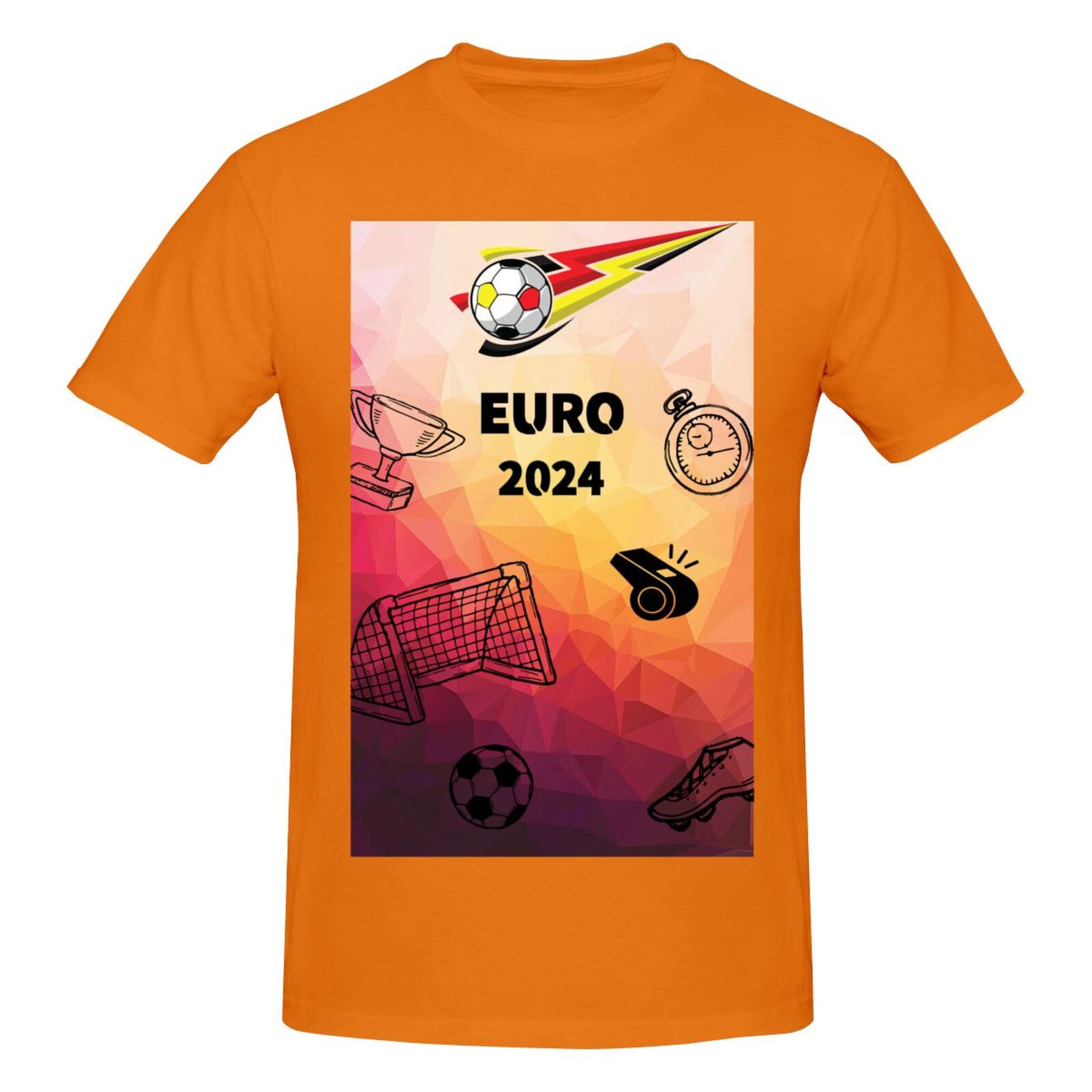 Men's Germany EURO 2024 Basic Short Sleeve T-Shirt BST1771 - Soccerfana
