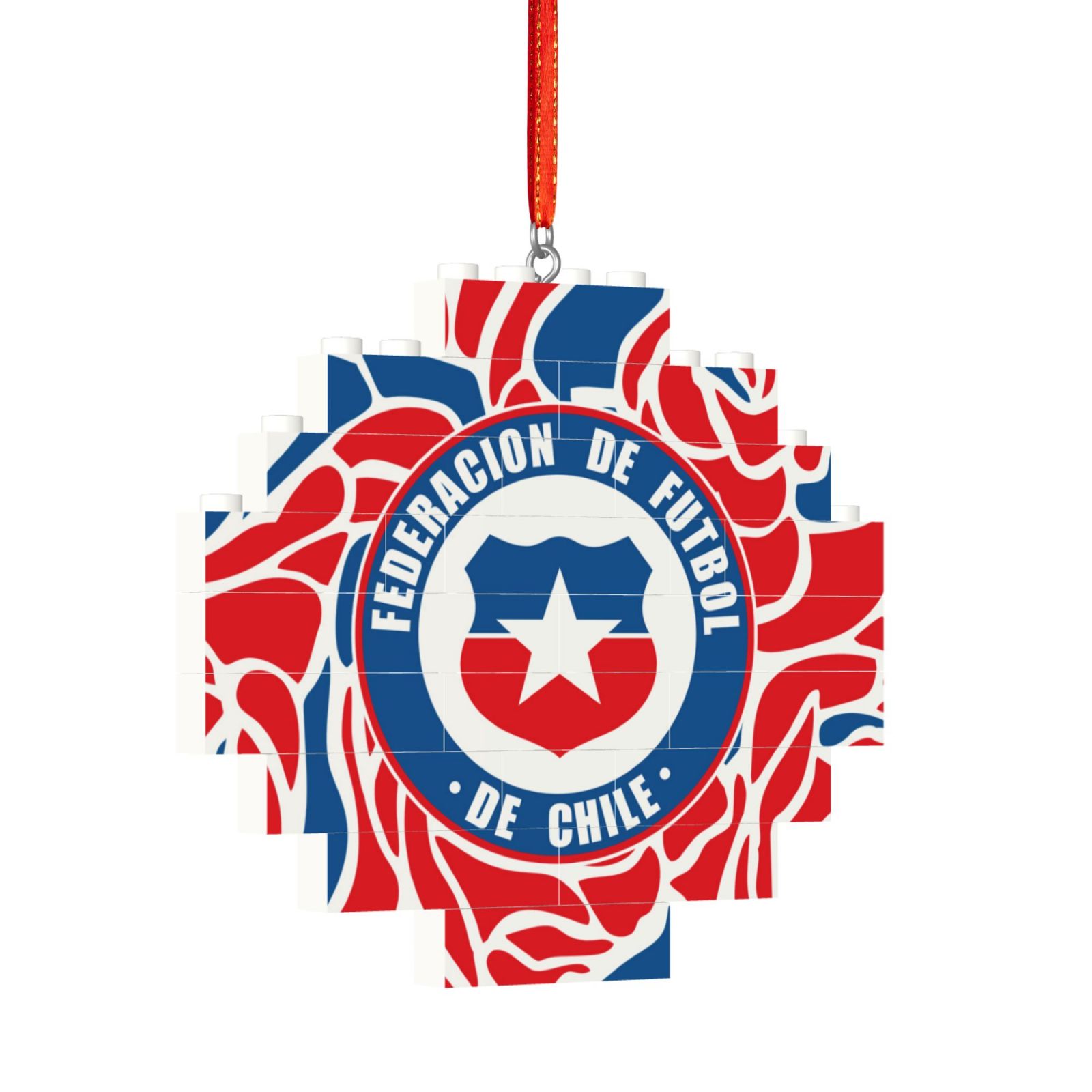 Bayern Munich Building Block Puzzle Ornament BBP2203 - Soccerfana