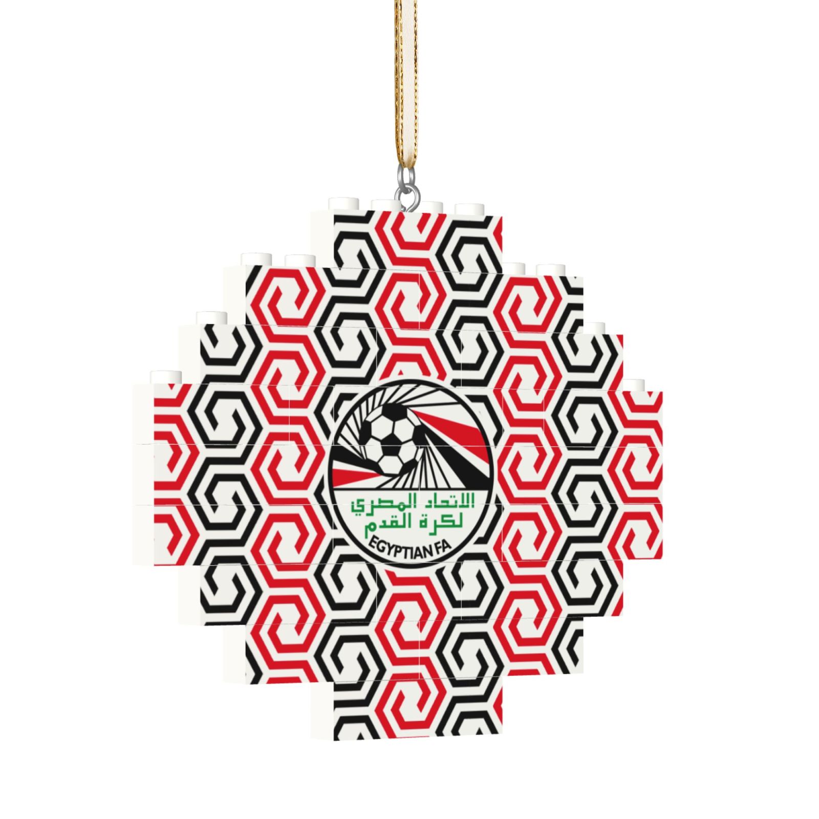 Egypt Building Block Puzzle Ornament BBP2009 - Soccerfana