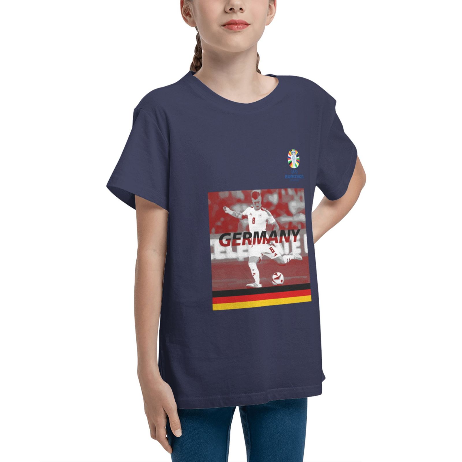 Kid's Germany EURO 2024 Teenage T-shirt TET1710 - Soccerfana