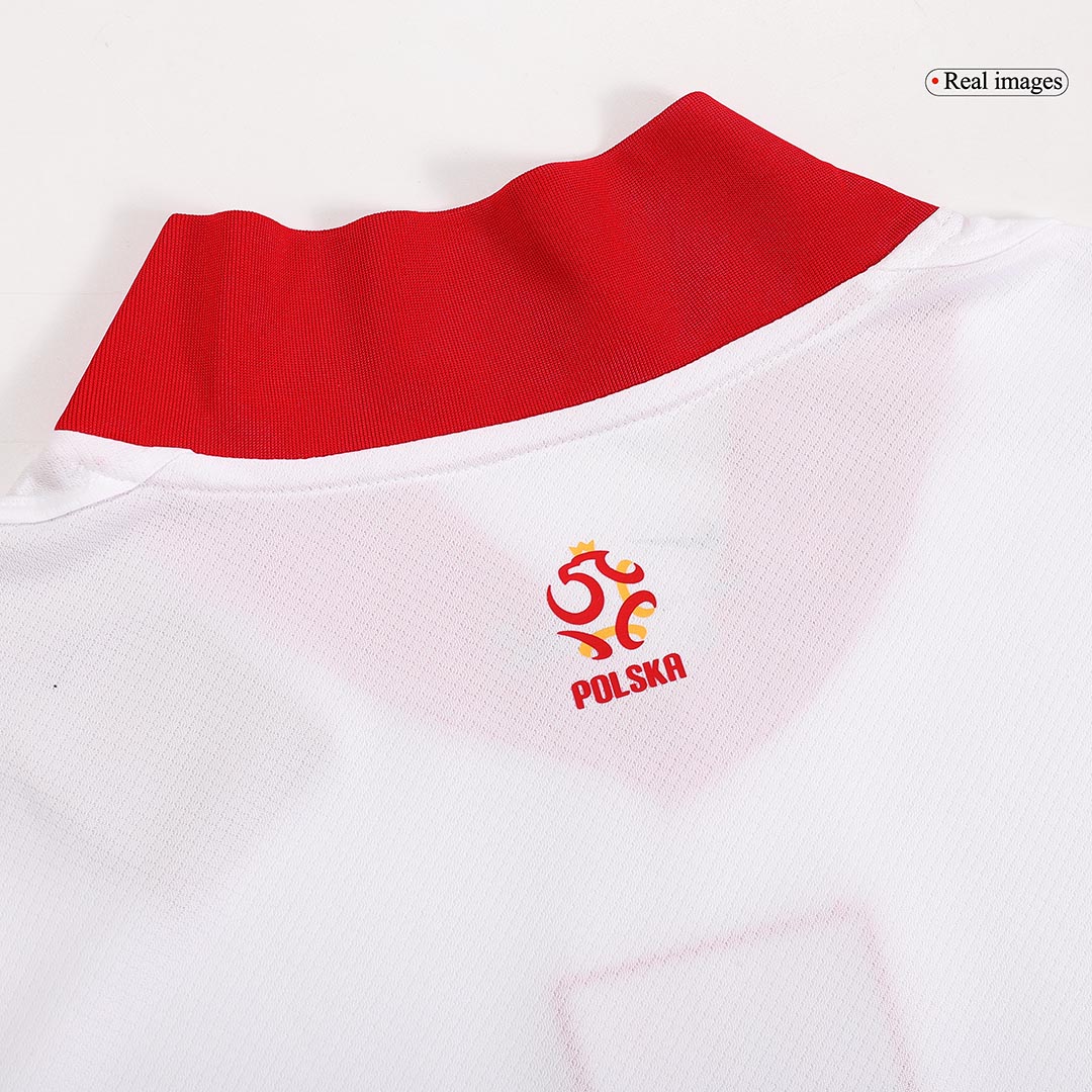 Kid's Poland Home Jersey+Shorts EURO 2024 - Soccerfana