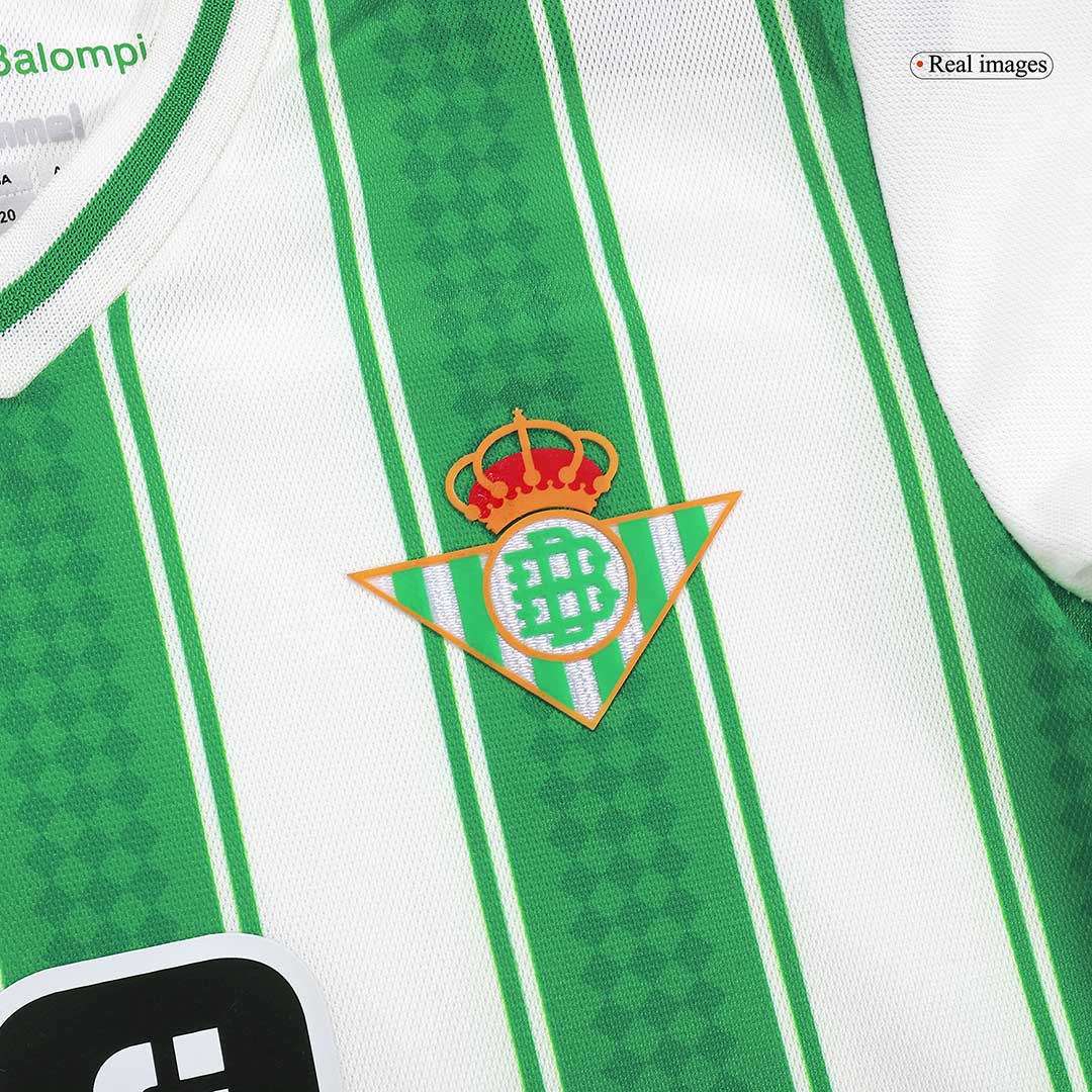 Kid's Real Betis Home Jersey+Shorts 23/24 - Soccerfana